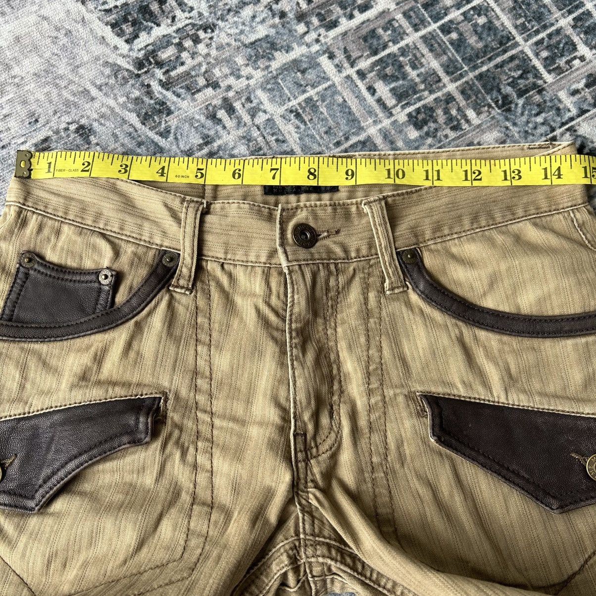 If Six Was Nine Morgan Flared Leather Pocket Pants Size US 29 - 18 Thumbnail