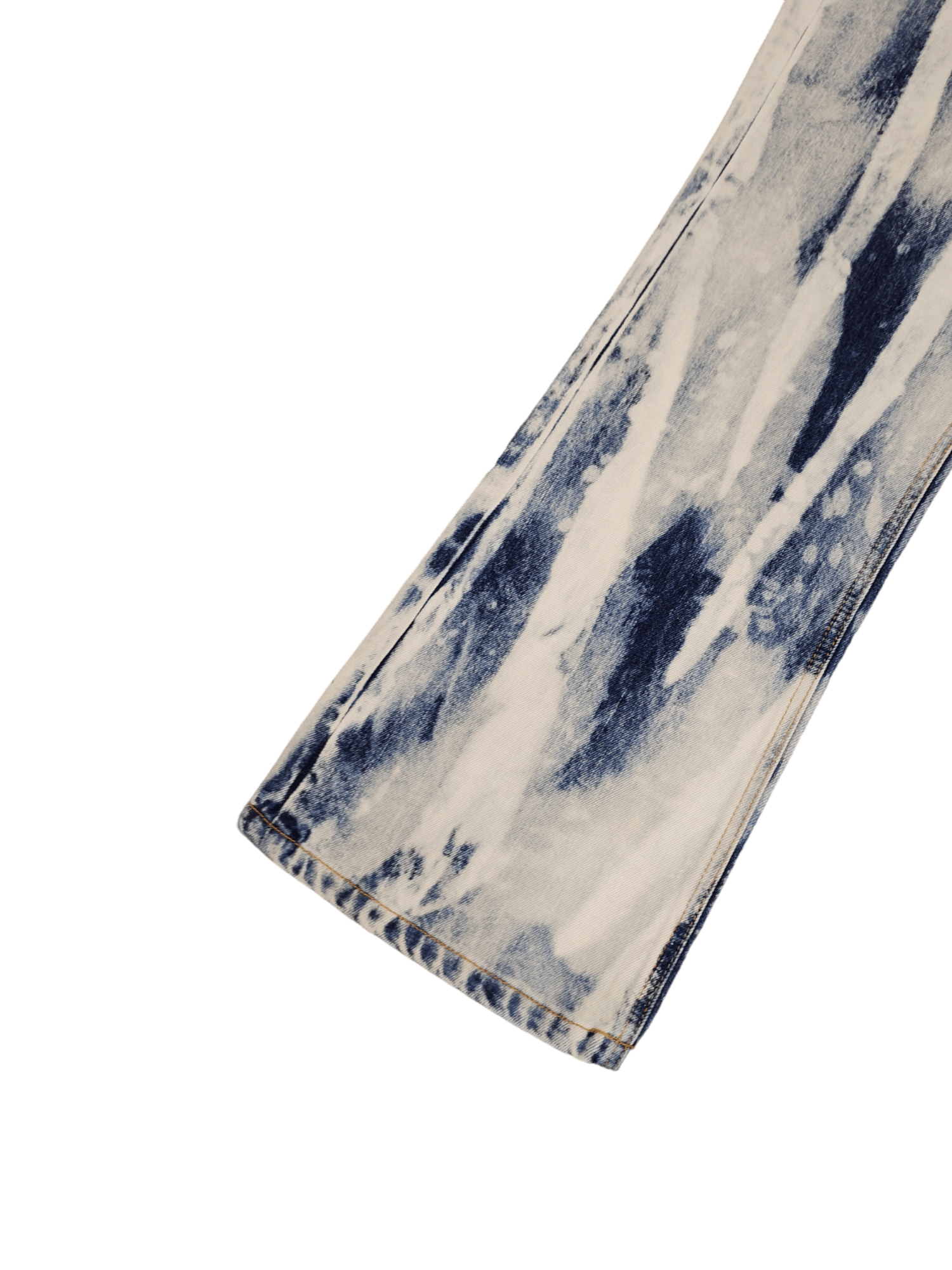 If Six Was Nine Flare Baggy Jean Terra Incognita Boot Cut Wide Leg Acid Wash Size US 29 - 10 Thumbnail