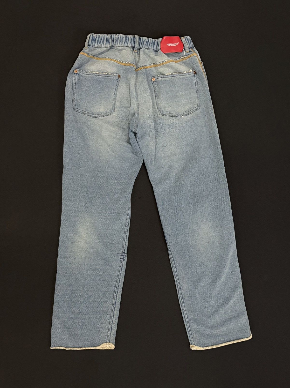Undercover Undercover AW18 “Slashed Denim” Sweatpants Size US 32 / EU 48 - 2 Thumbnail