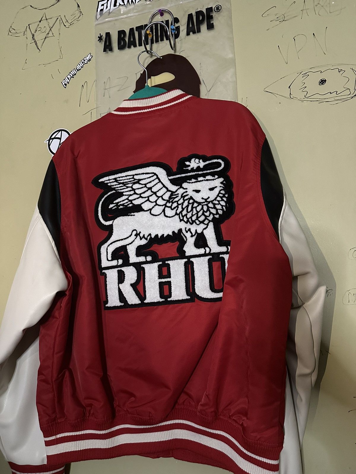 Rhude × Zara Rhude x Zara (Rhuigi) Bomber Jacket Size US L / EU 52-54 / 3 - 3 Thumbnail