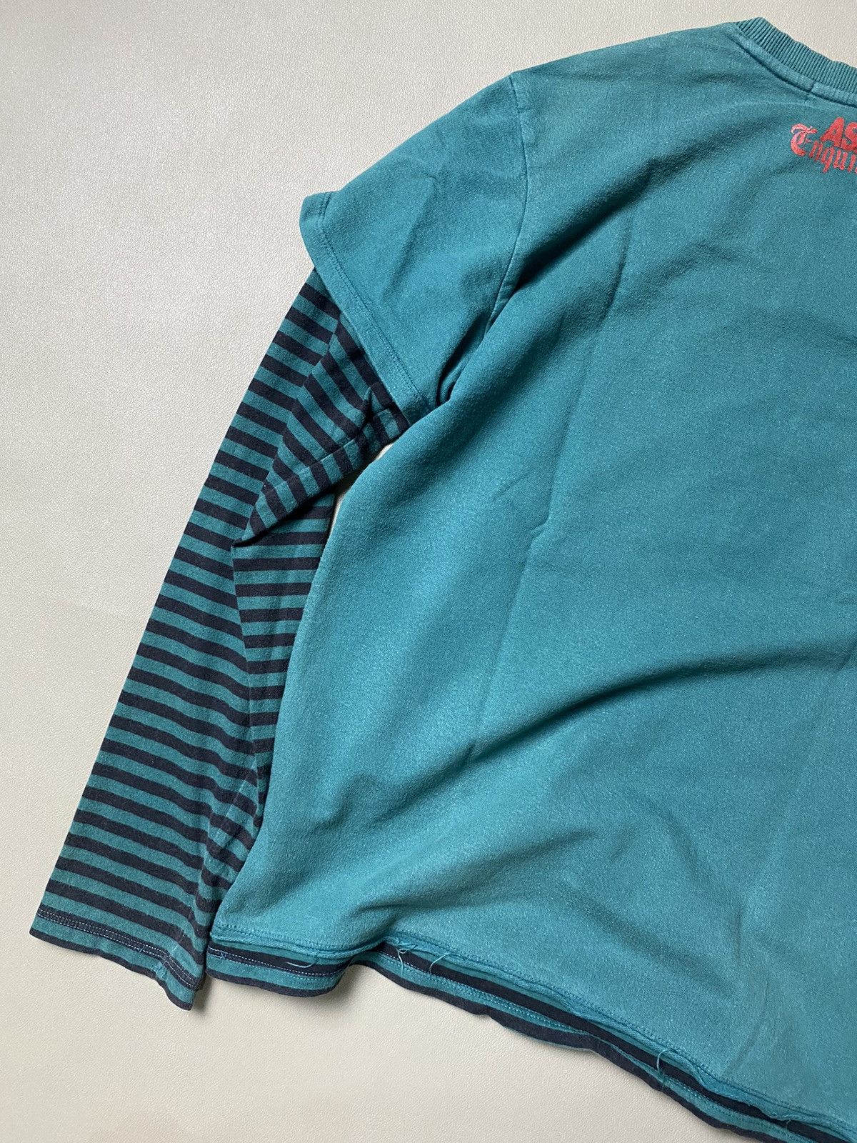 If Six Was Nine × Japanese Brand × Le Grande Bleu (L.G.B.) Ask Enquired Double Layer Longsleeve Size US M / EU 48-50 / 2 - 7 Thumbnail