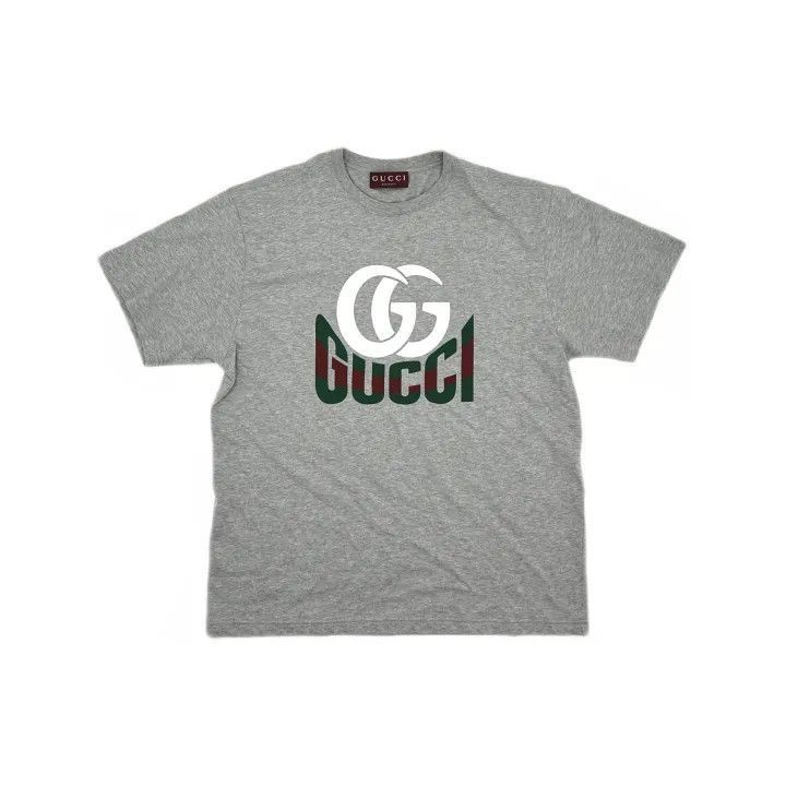 Gucci Gucci Gucci FW24 Graphic Knit Cotton T-Shirt -2506 Size US L / EU 52-54 / 3 - 2 Thumbnail
