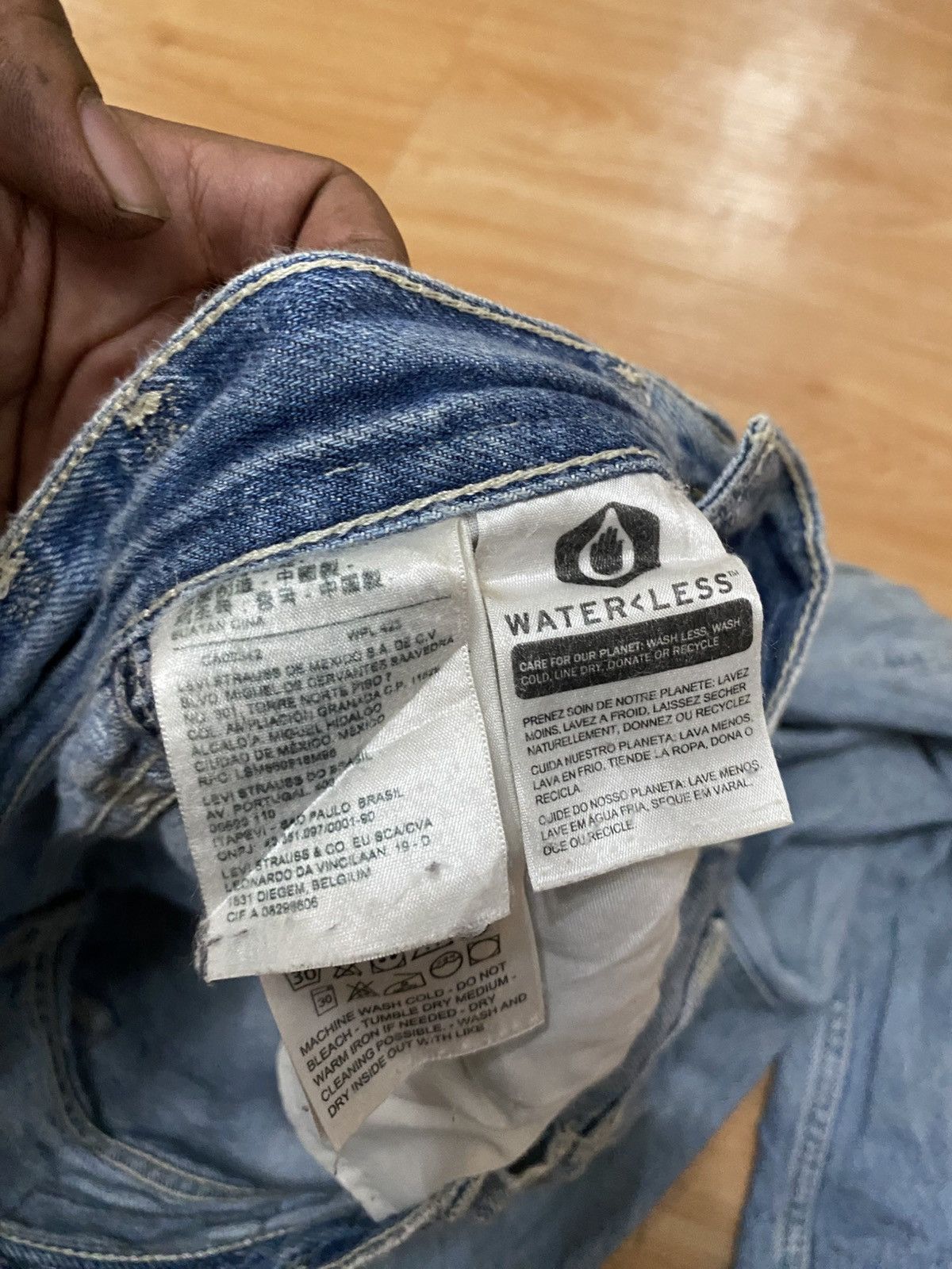 Japanese Brand × Levi's × Vintage Vintage Levis red high loose taper style Size US 30 / EU 46 - 9 Thumbnail