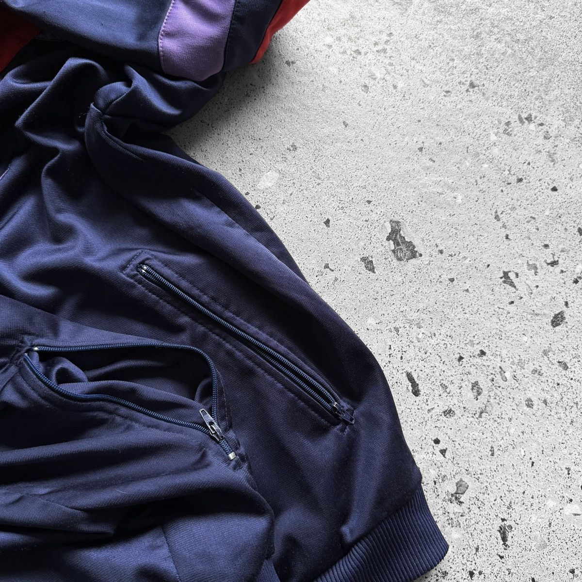 Nike Nike Vintage Track Jacket Hoodie Red Blue Full Zip Retro Size US L / EU 52-54 / 3 - 4 Thumbnail