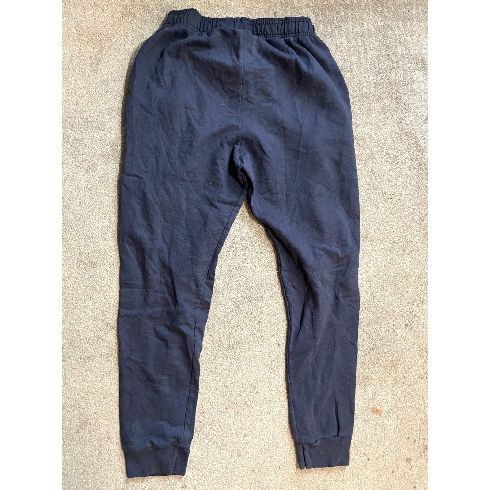 Champion Champion Sweatpants Men’s Large Authentic Straight Pocket Logo Navy Blue Cotton Pants Regular Relaxed Size US 33 - 3 Thumbnail