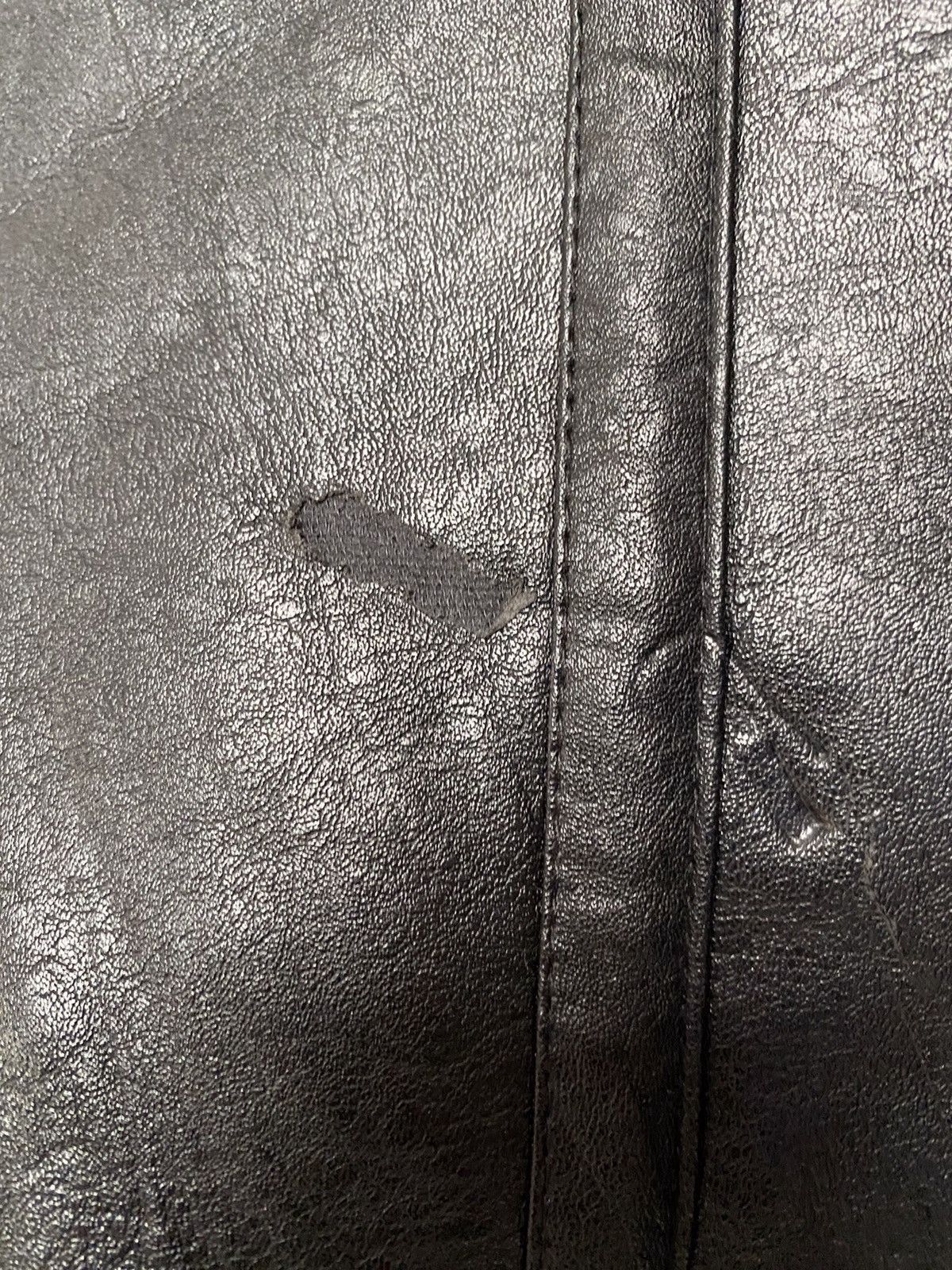 Murua Japanese brand leather fur bikers jacket (j4)