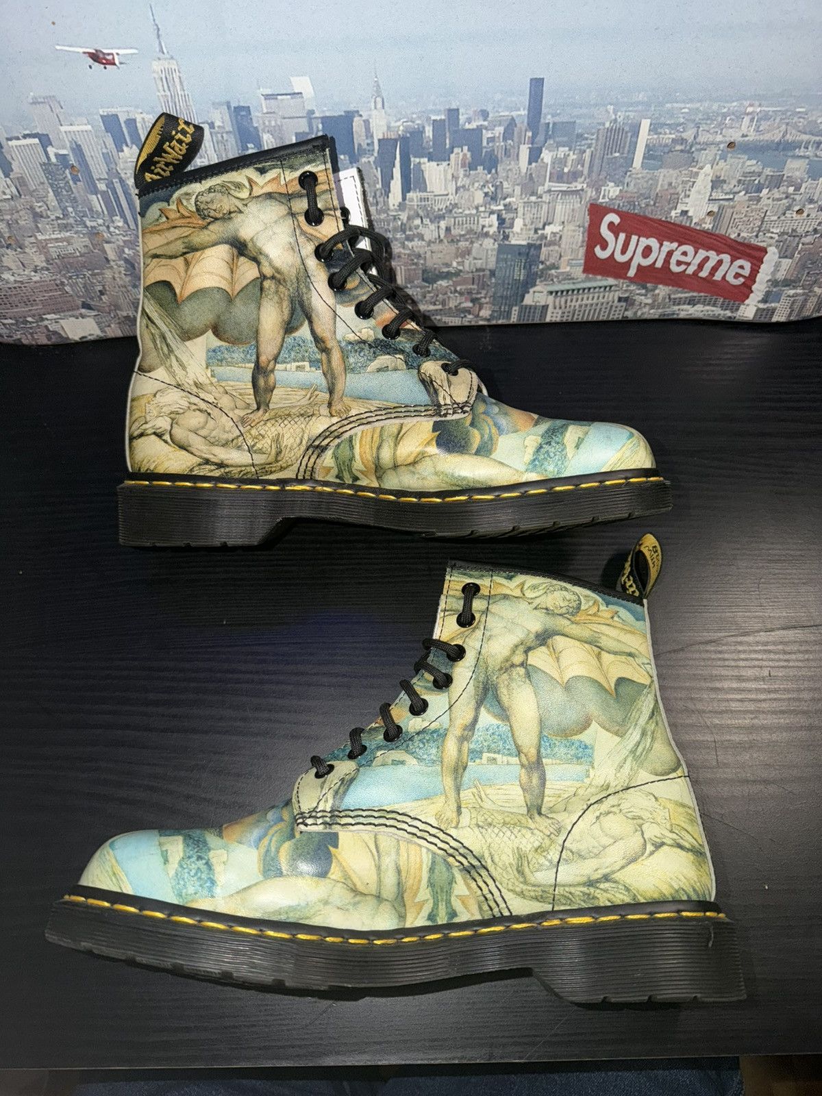 Dr. Martens RARE Dr. Martens Tate Museum William Blake 1460 Boots Size US 10 / EU 43 - 2 Thumbnail