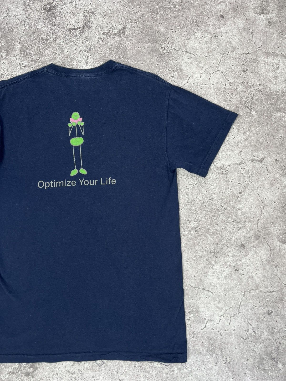Gildan Vintage Y2K Google T-shirt Optimize Your Life Size US S / EU 44-46 / 1 - 11 Thumbnail