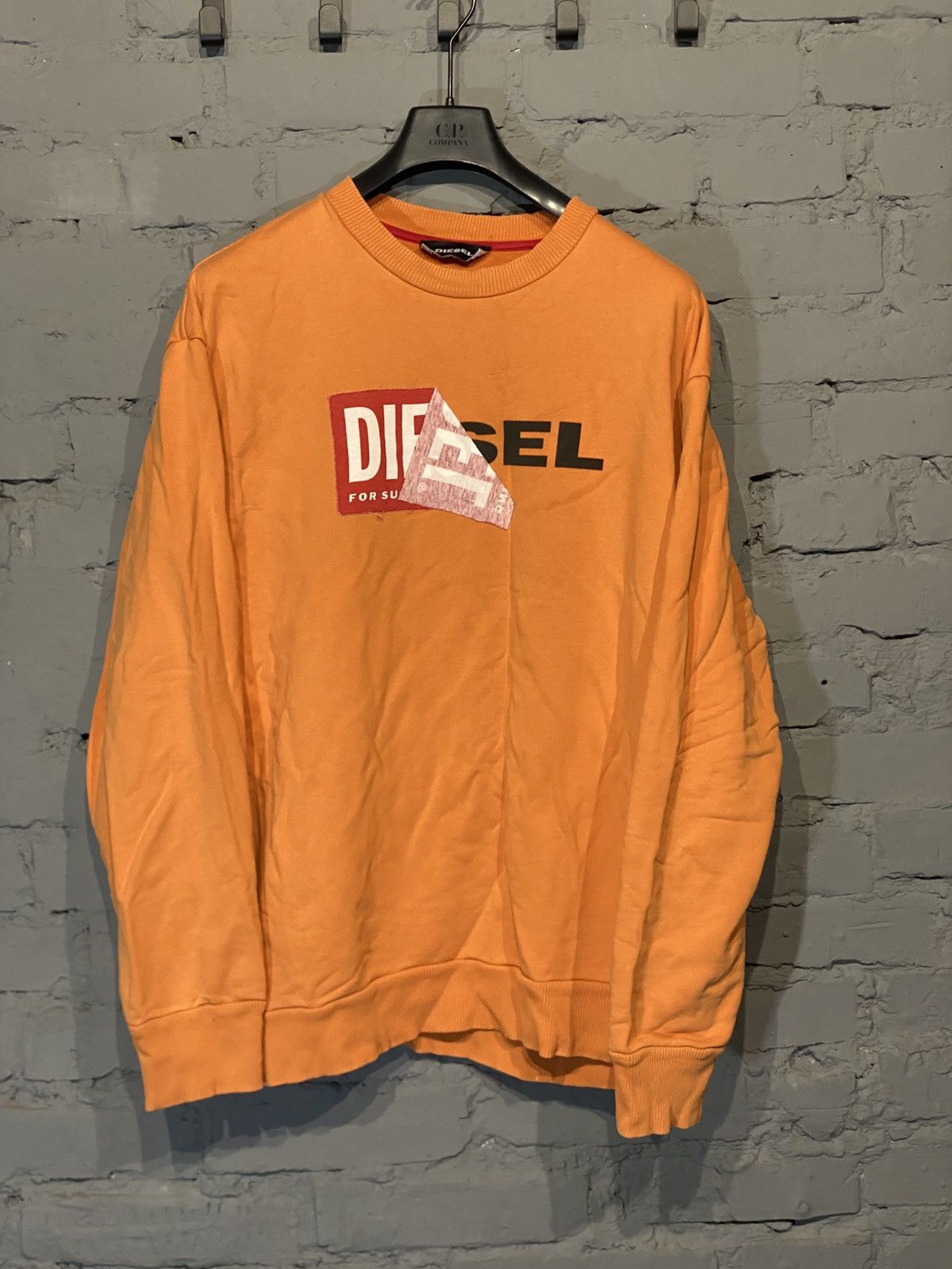 Diesel × Vintage Sweatshirt diesel vintage big logo y2k style Size US XL / EU 56 / 4 - 1 Thumbnail