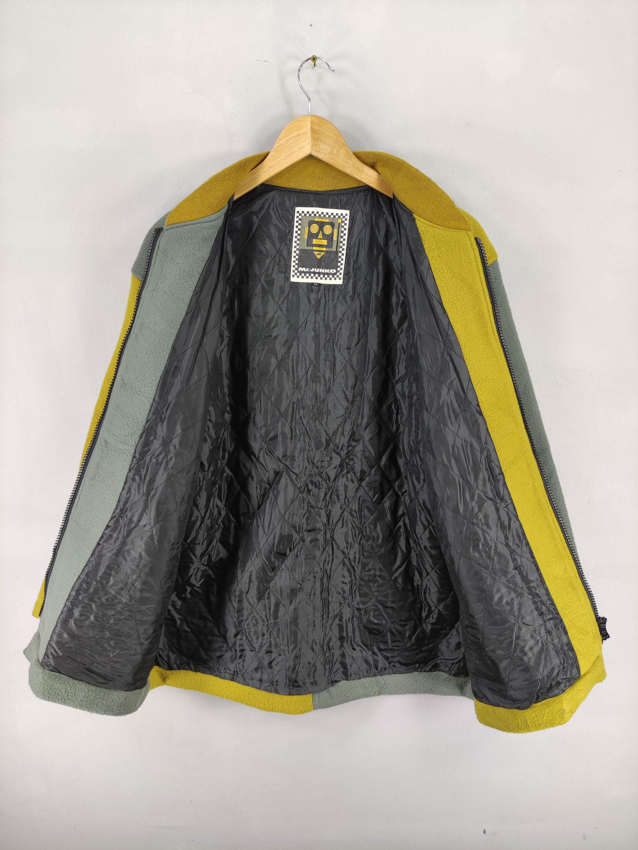 Mr. Junko Vintage Mr.Junko Fleece Block Colour Jacket Zipper Size US M / EU 48-50 / 2 - 5 Thumbnail