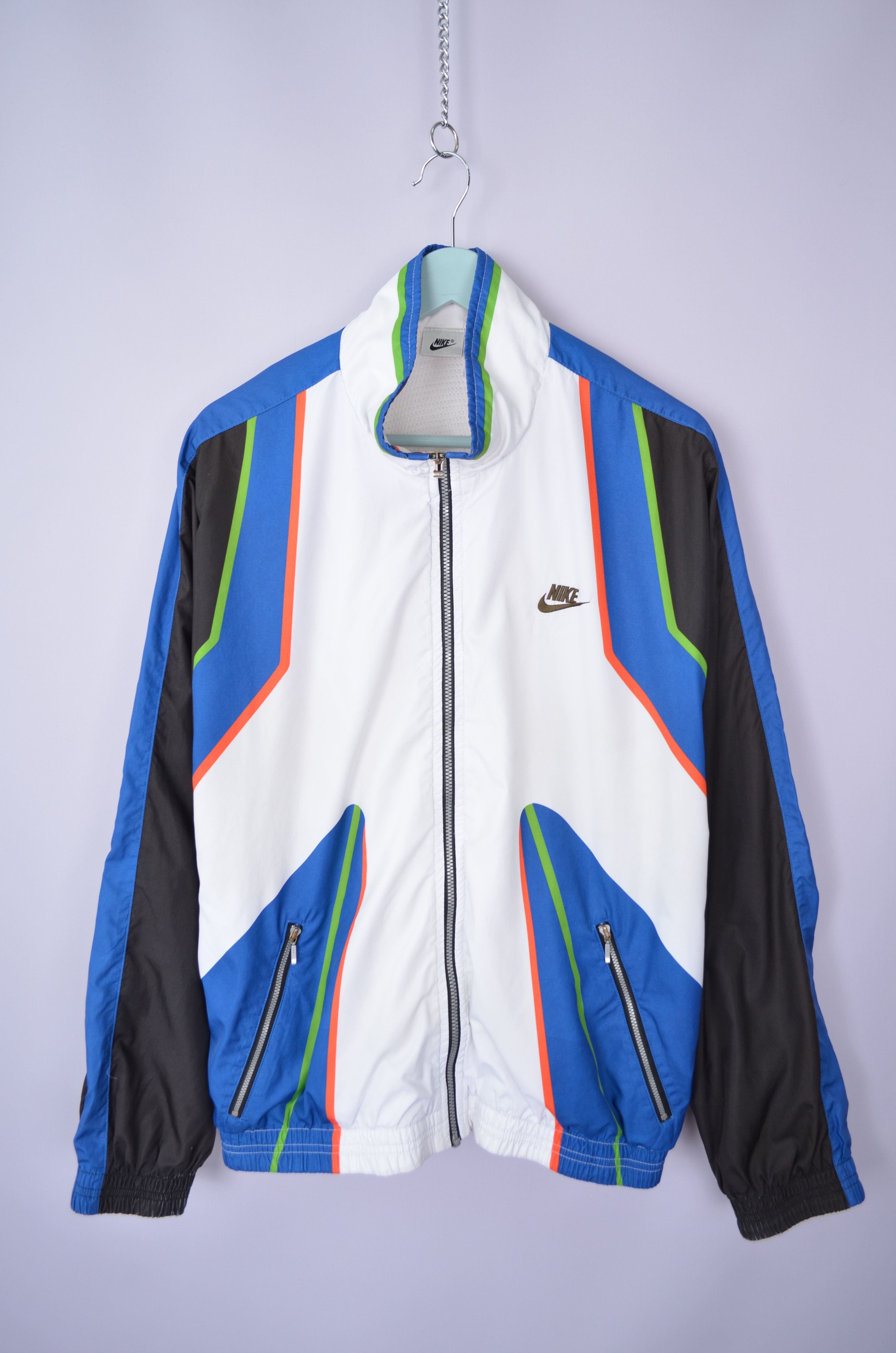 Nike × Vintage Vintage Early 90's Men's Nike Full Zip Track Jacket Size M Size US M / EU 48-50 / 2 - 1 Thumbnail