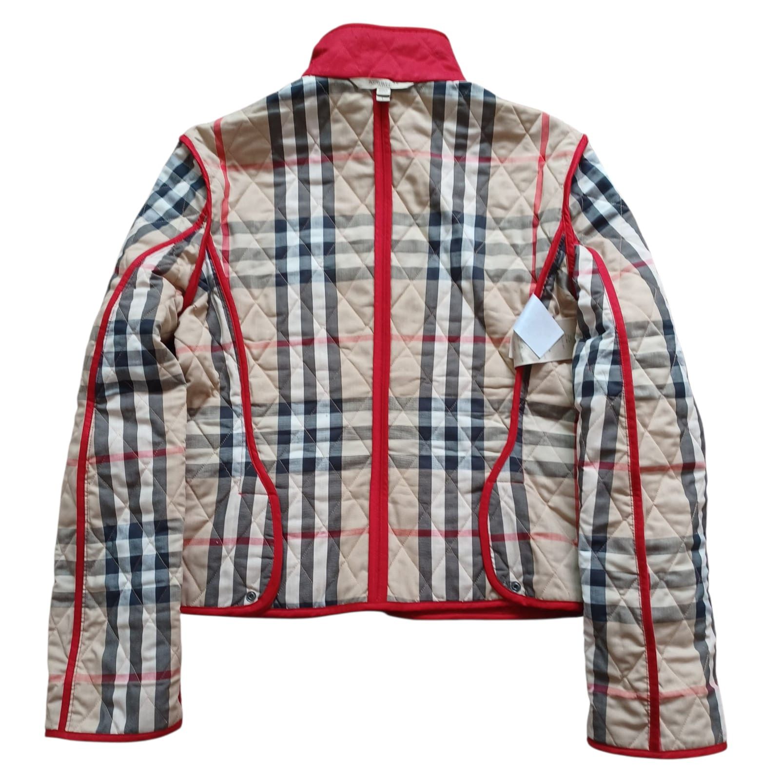 Burberry Burberry Brit Quilted Jacket Nova Check Lining Size L / US 10 / IT 46 - 5 Thumbnail
