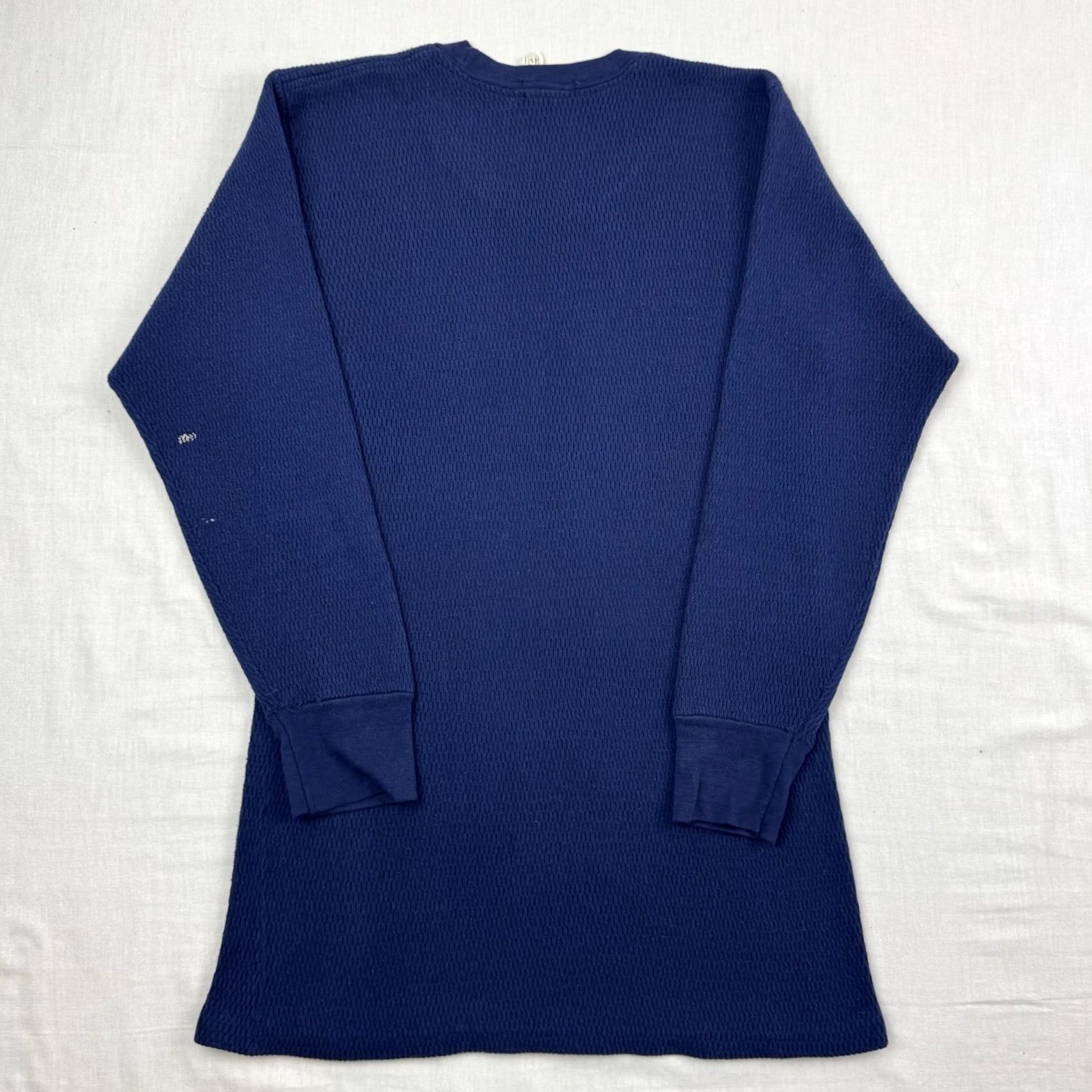 Vintage VINTAGE Munsingwear Thermal Long Sleeve Shirt Adult Medium Hipster 1970s Grunge Blue Mens Size US M / EU 48-50 / 2 - 8 Thumbnail