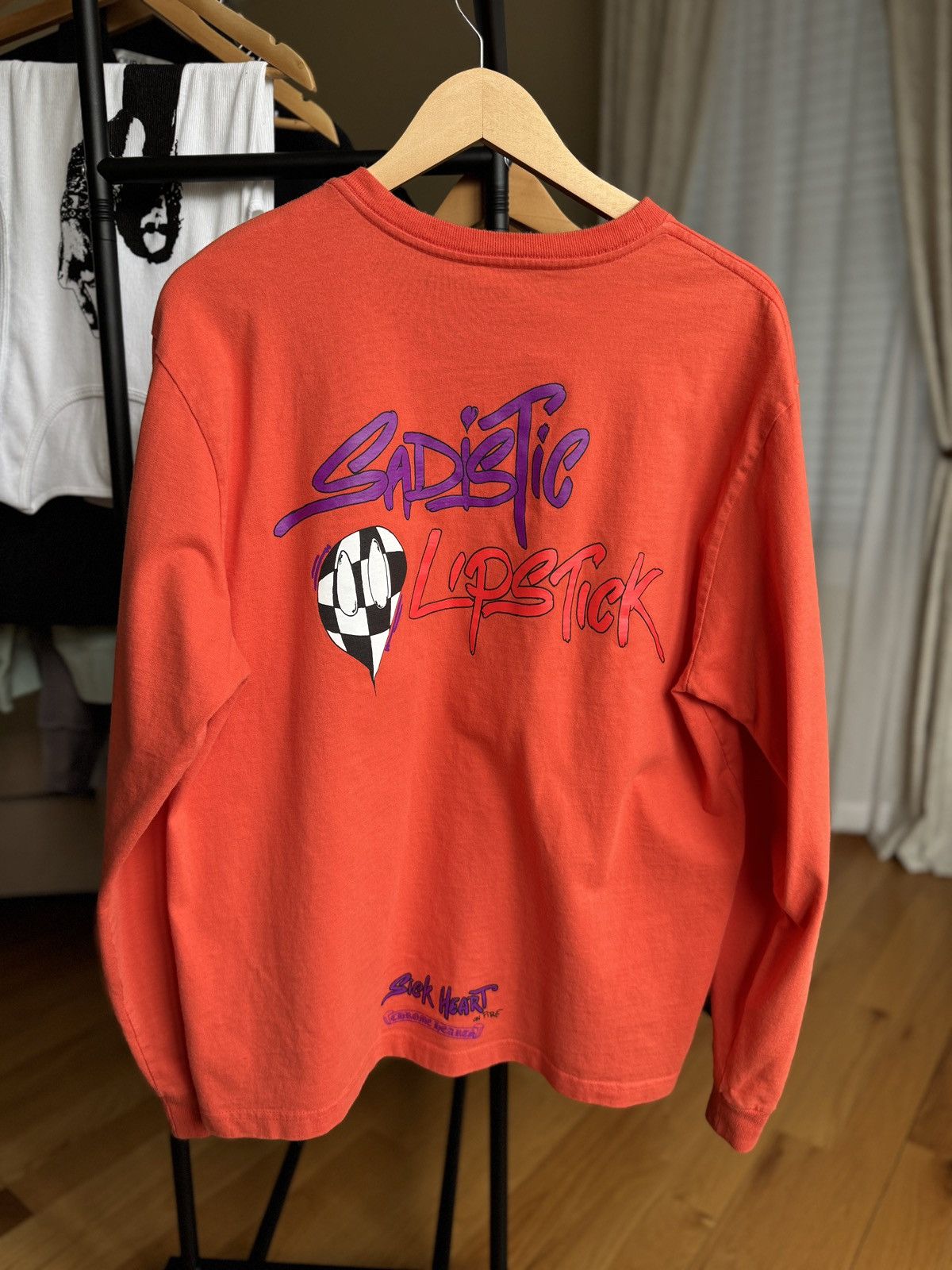 Chrome Hearts Chrome Hearts Matty Boy Sadistic Lipstick Longsleeve Size US XL / EU 56 / 4 - 1 Thumbnail