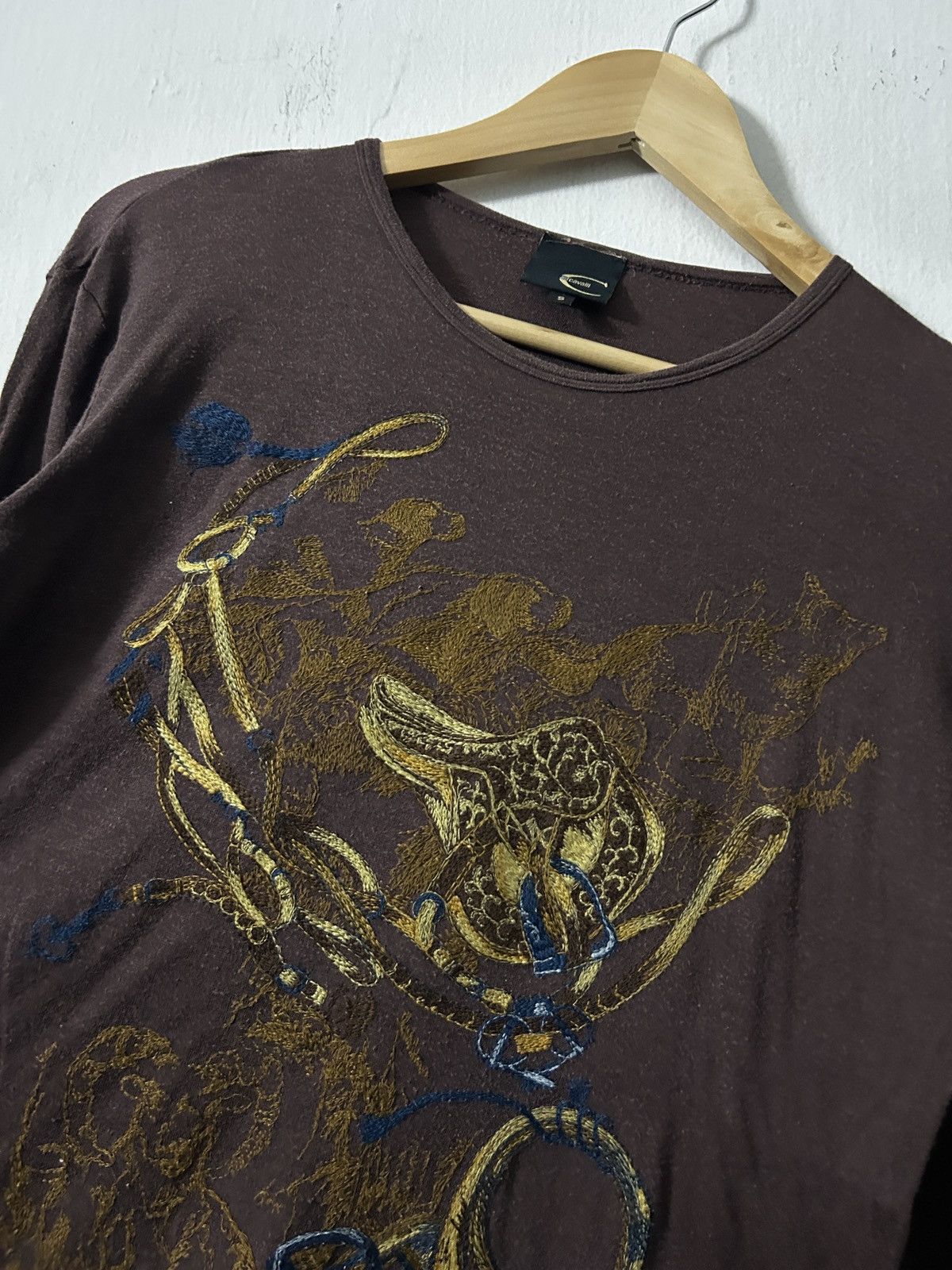 Just Cavalli Vintage avantgarde just cavalli archive longsleeve Size M / US 6-8 / IT 42-44 - 6 Thumbnail