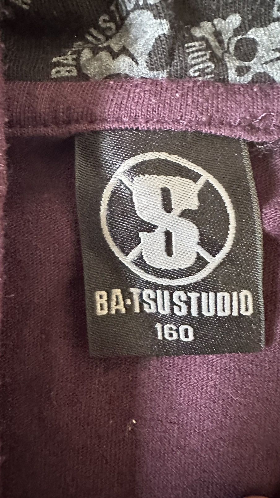 Japanese Brand VINTAGE ROCK BA-TSU STUDIO SKULL FIT HOODIE Size US S / EU 44-46 / 1 - 6 Thumbnail
