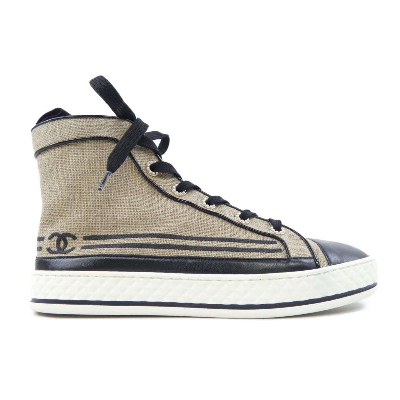 Chanel Chanel Chanel Sneaker Plastic / Synthetic Shoes G34222Y52818 DUTY FREE for USA Size ONE SIZE - 1 Thumbnail