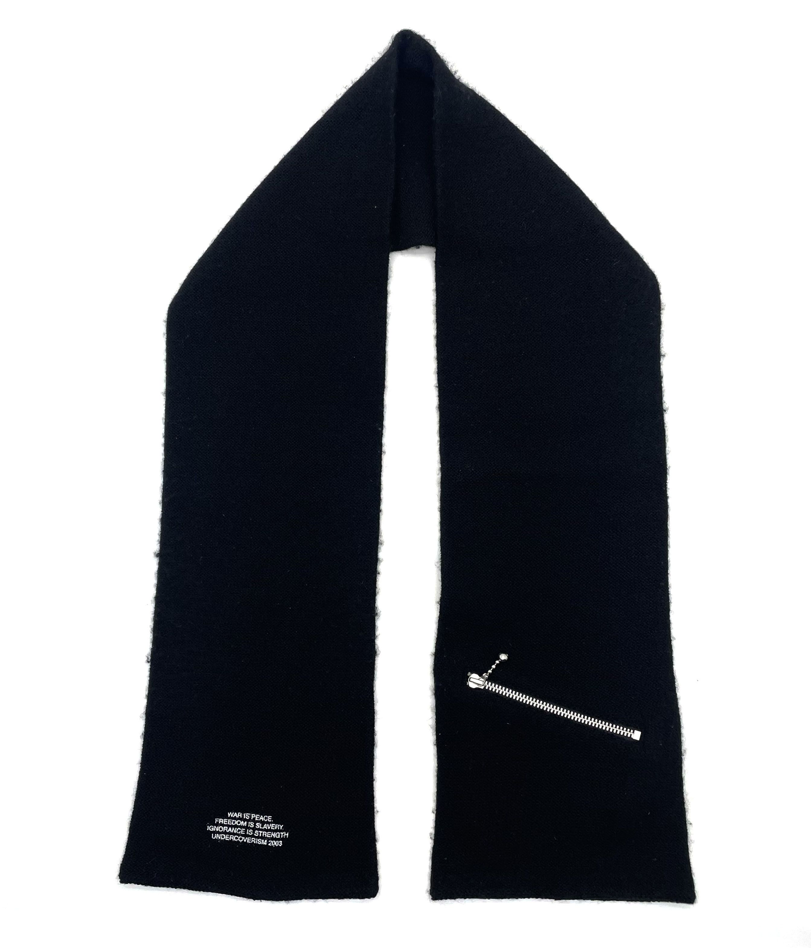 Undercover Undercover Paper Doll Scarf Fringe Wool Knit | Grailed