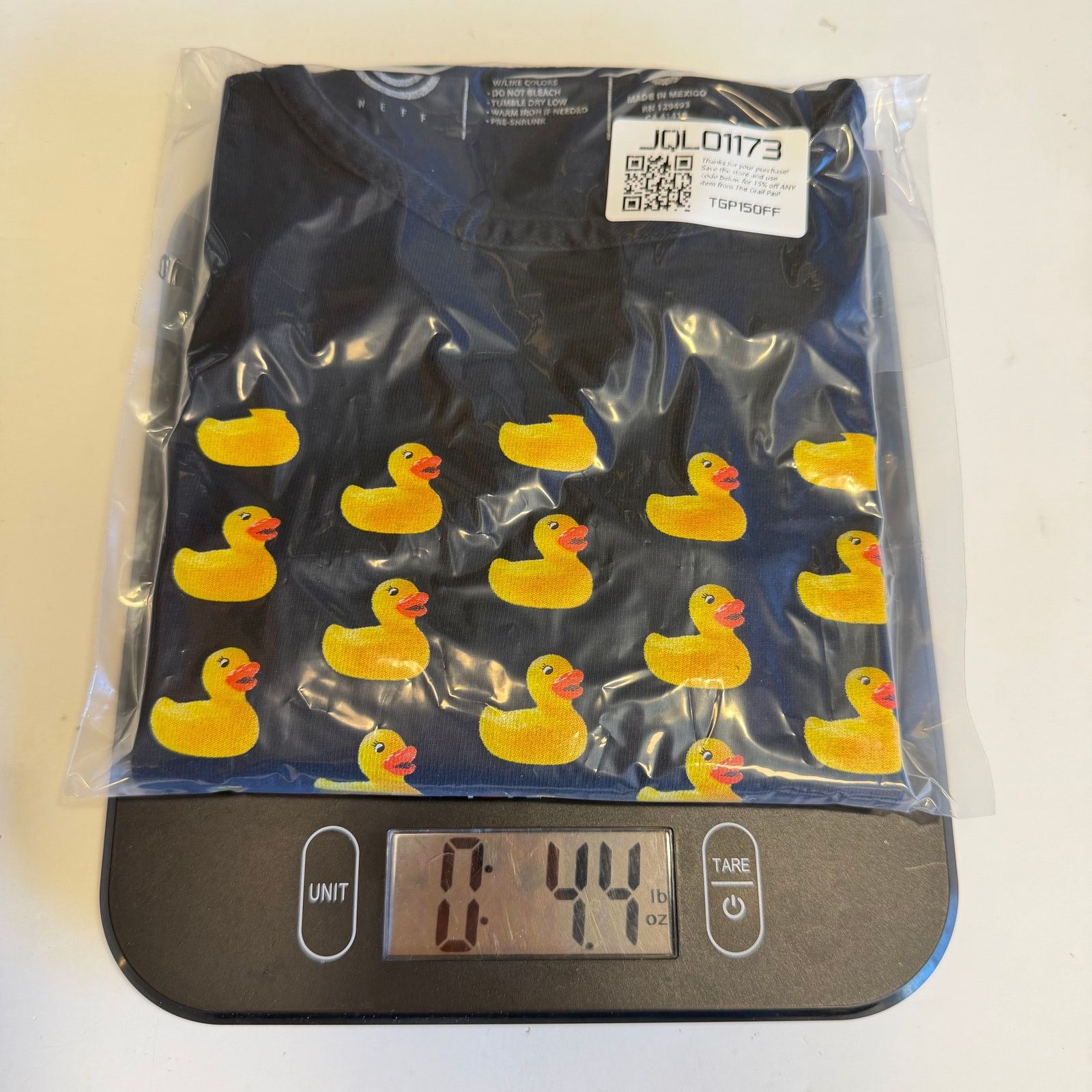 NEFF Neff Tank Top Mens Small Rubber Duck Graphic Skate Surf NWOT Size US S / EU 44-46 / 1 - 9 Thumbnail