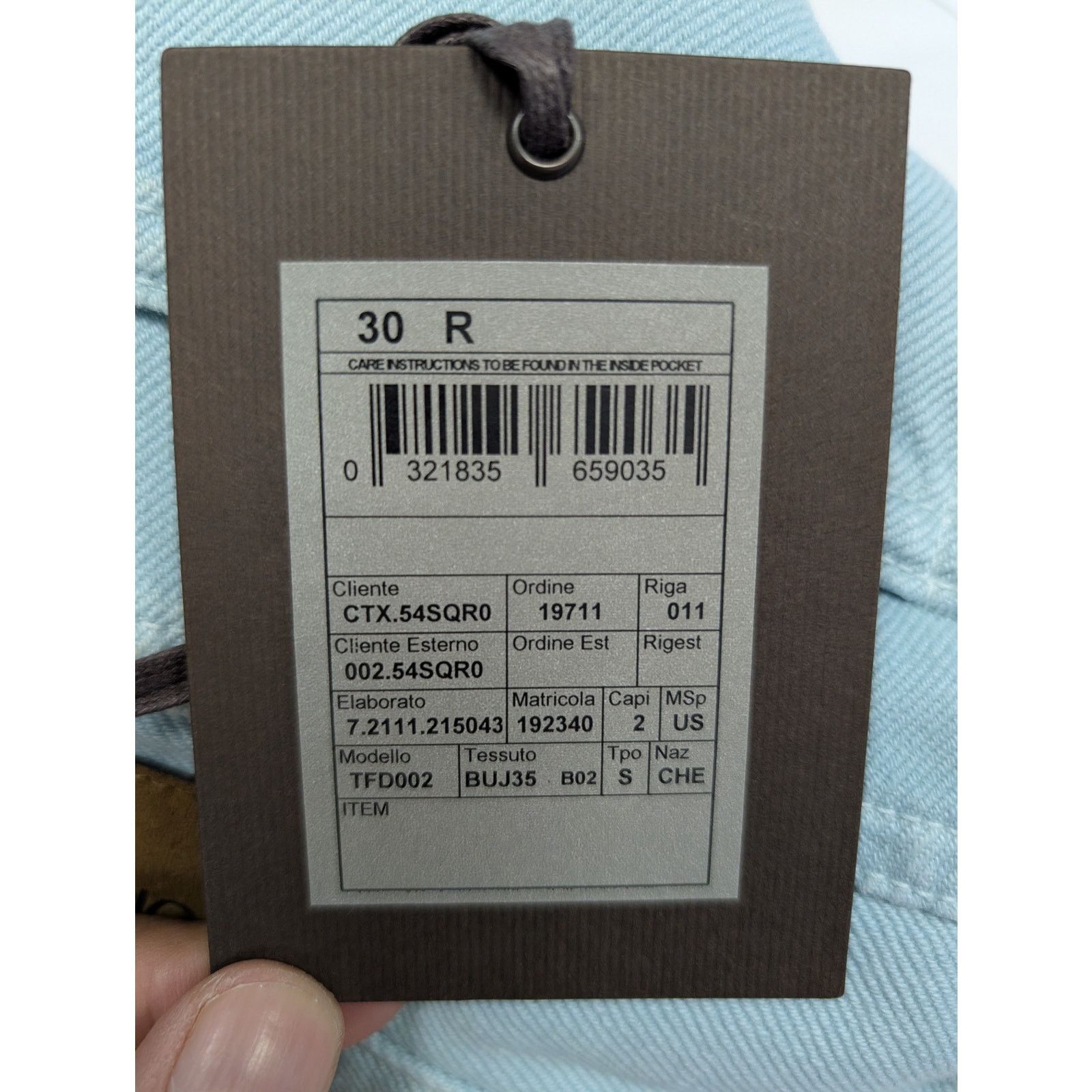 Tom Ford o1rshd1 Denim Stright Pants in Blue Size US 30 / EU 46 - 17 Thumbnail