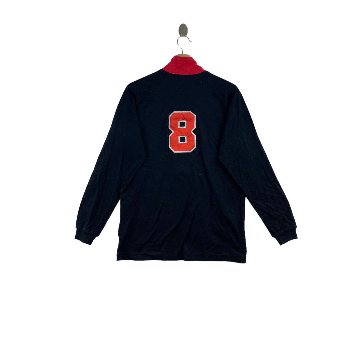 Descente DESCENTE MARINS 8 Embroidered Design Collar Long Sleeveshirt Size US M / EU 48-50 / 2 - 2 Thumbnail