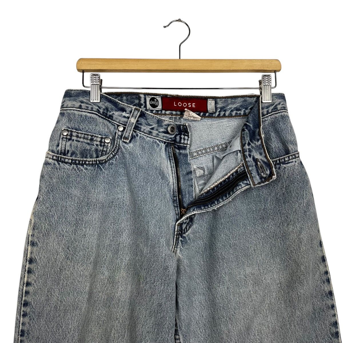 Levi's Vintaage 90s Levis Silver Tab Distressed Denim Jeans Size US 30 / EU 46 - 14 Thumbnail