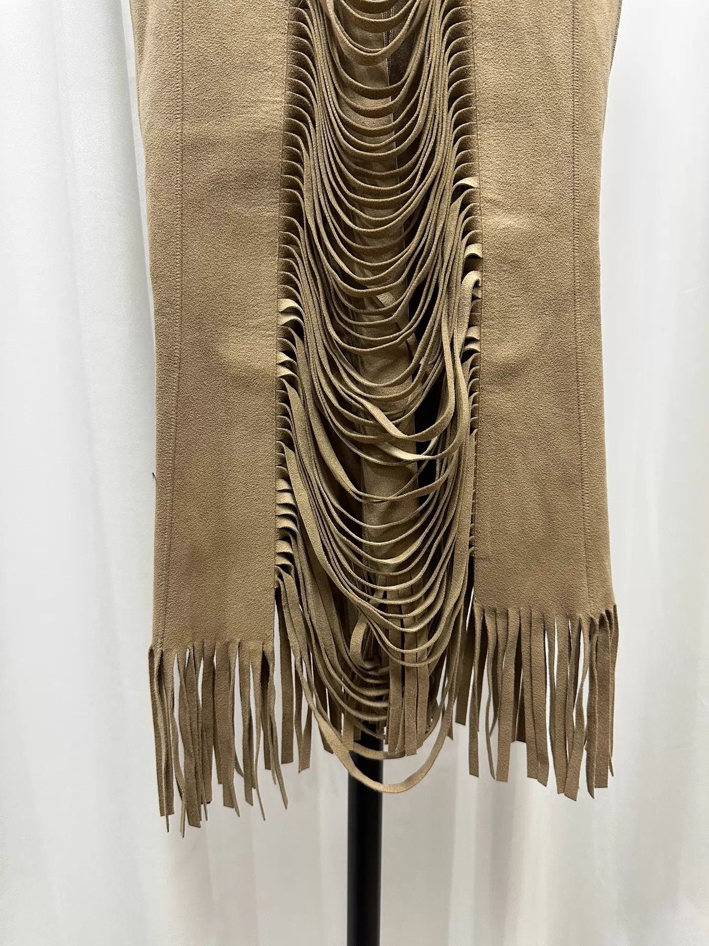 Junya Watanabe Junya Watanabe 14ss Women's Suede Tassel Camisole Size XS / US 0-2 / IT 36-38 - 4 Thumbnail
