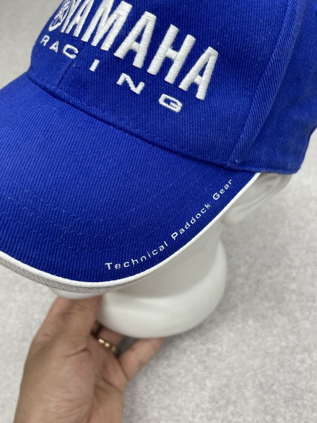 Yamaha Vintage Yamaha Racing Paddock Gear Cap Blue Y2K F1 Size ONE SIZE - 5 Thumbnail