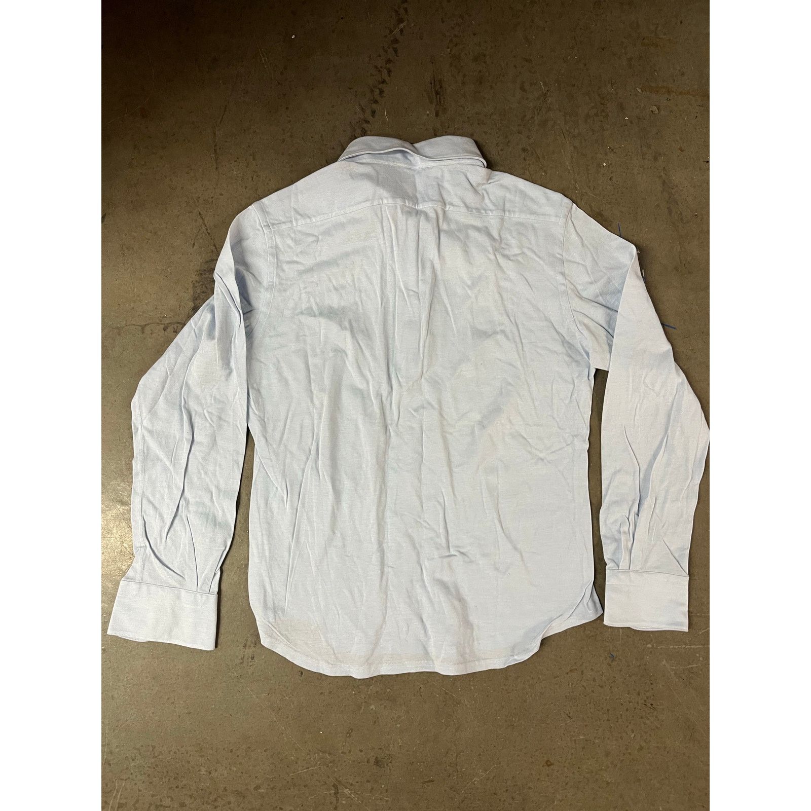Suitsupply Suitsupply - Cotton Long Sleeve Polo / Light blue / Large Size US L / EU 52-54 / 3 - 2 Thumbnail