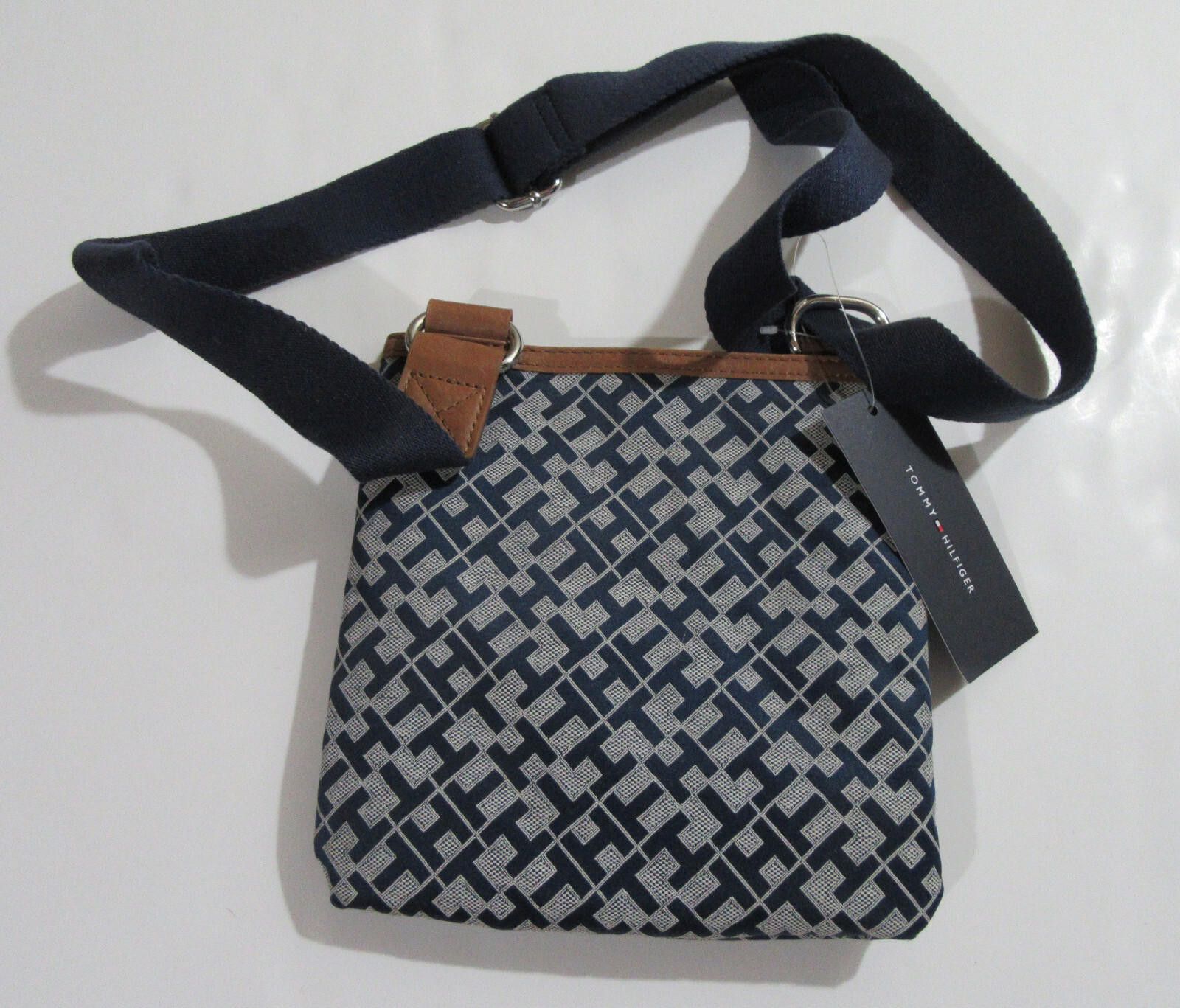 Tommy Hilfiger Tommy Hilfiger Crossbody Bag Xbody TH Logo Navy Blue NWT NEW Size ONE SIZE - 2 Thumbnail