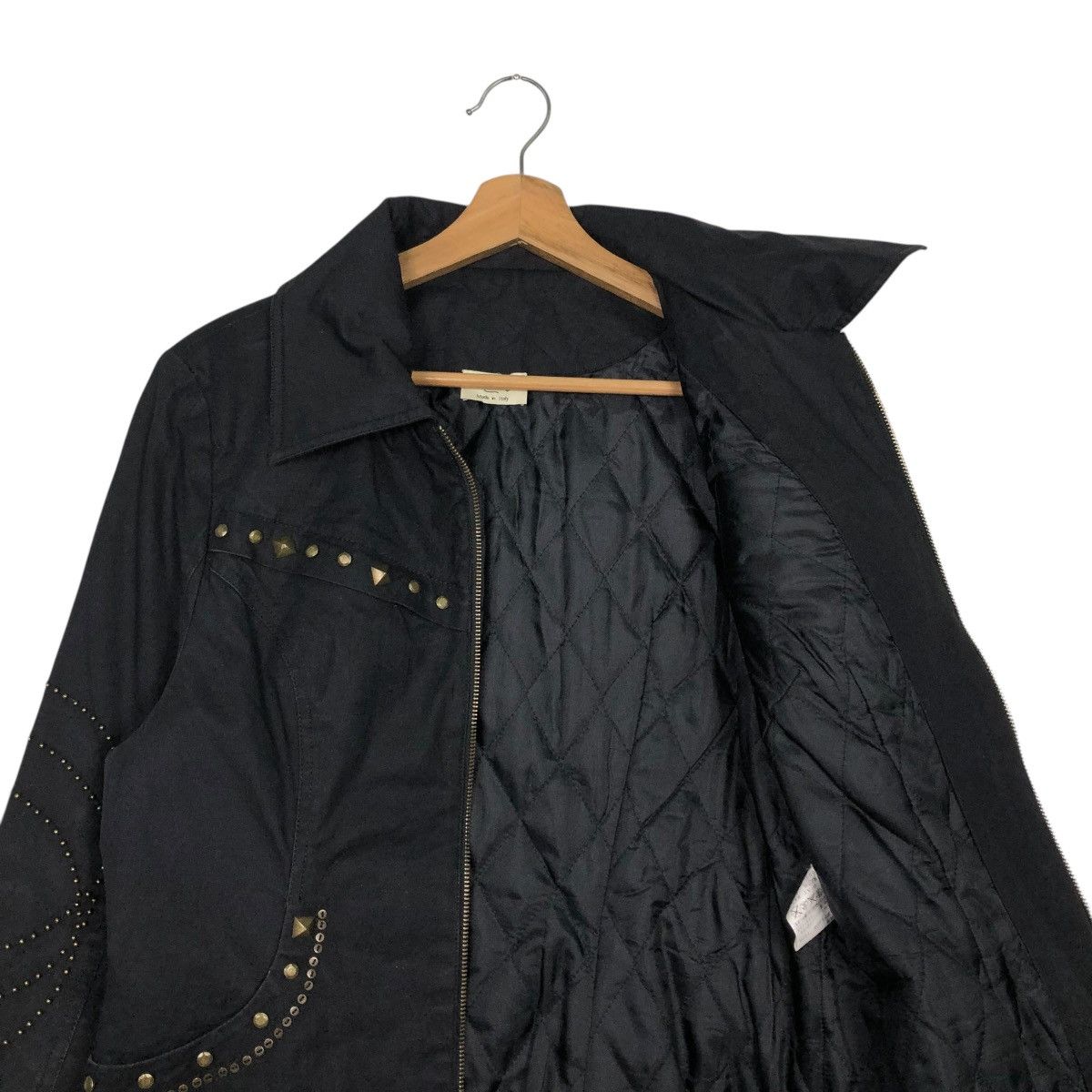 Vintage 🔥BONDAGE BIKER JACKET PUNK STYLE CHEEKY ITALY ISSEY MIYAKE Size US M / EU 48-50 / 2 - 14 Thumbnail