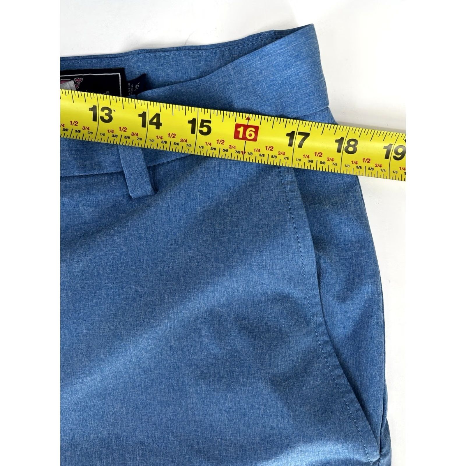 Vineyard Vines Vineyard Vines Performance Breaker 10 inch stretch Shorts Blue Men’s Size 35 Chino Casual Travel Sung / Shorts Size US 35 - 7 Thumbnail