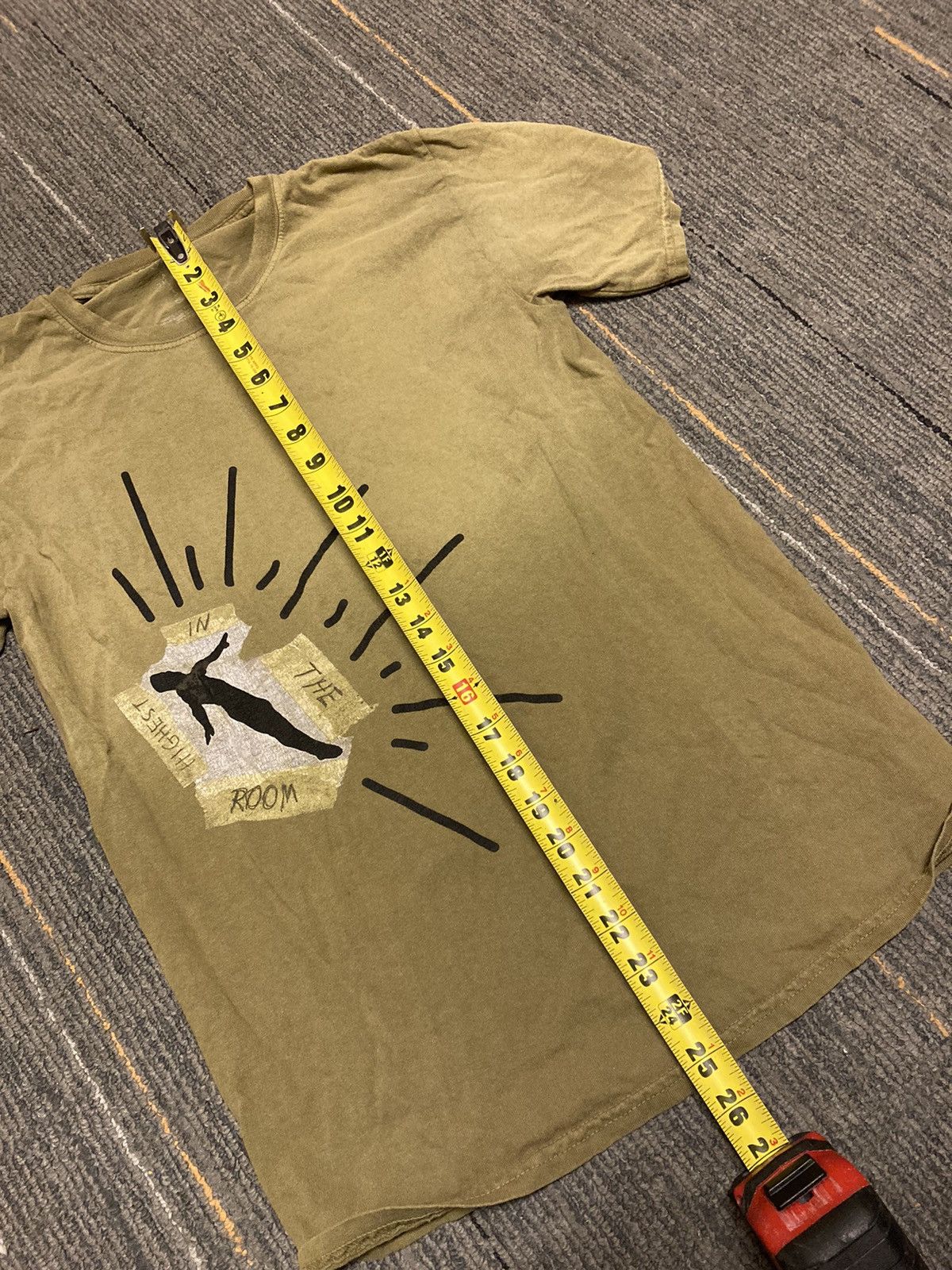 Travis Scott Travis Scott Highest In The Room Tee Size US S / EU 44-46 / 1 - 3 Thumbnail