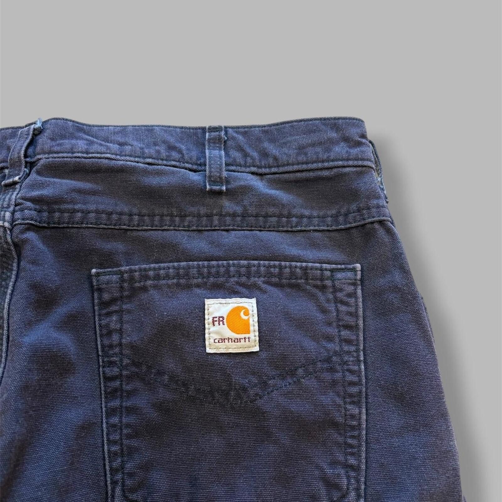 Carhartt Carhartt FR Navy Carpenter Pants Size US 36 / EU 52 - 8 Thumbnail