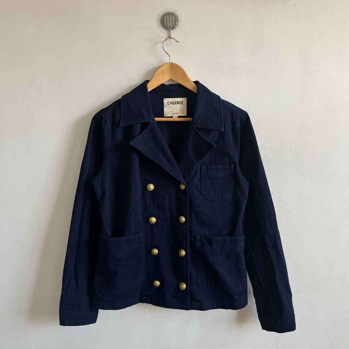 L'AGENCE L’AGENCE DOUBLE BREASTED JACKET Size XS / US 0-2 / IT 36-38 - 1 Thumbnail