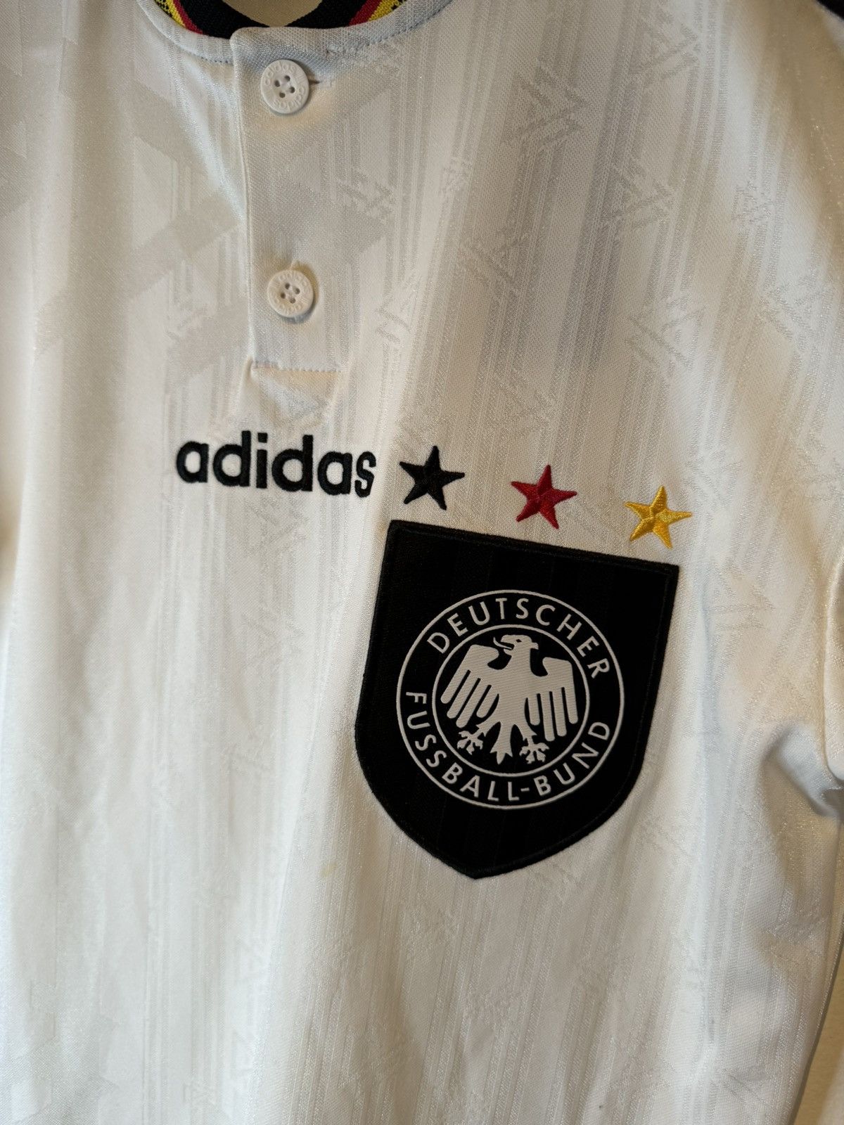 Adidas NWOT Vintage 1996 ADIDAS Germany White Soccer Jersey Size XS Size US XS / EU 42 / 0 - 2 Thumbnail