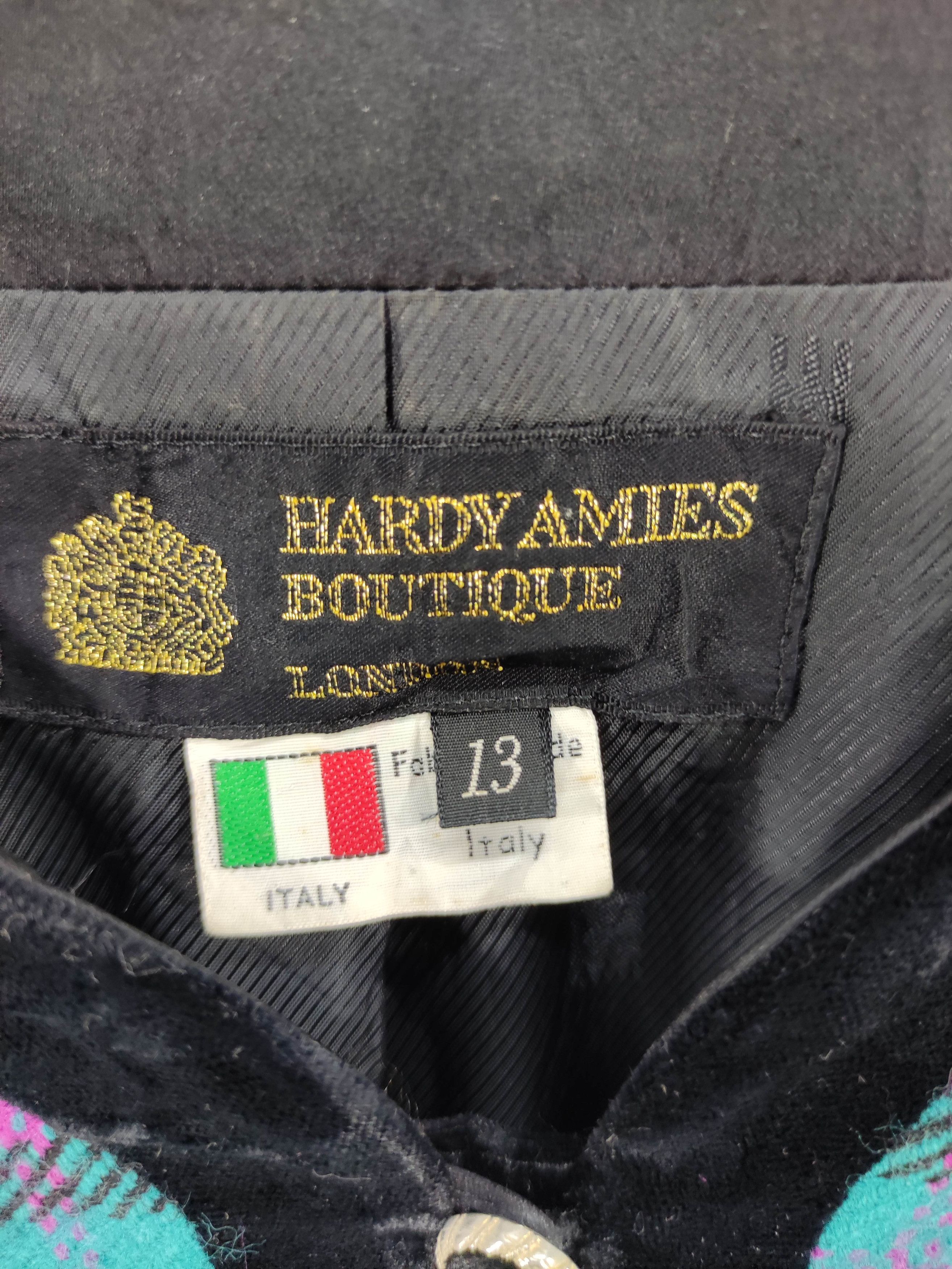 Hardy Amies Vintage Hardy Amies Boutique Checkered Wool Jacket Size M / US 6-8 / IT 42-44 - 4 Thumbnail