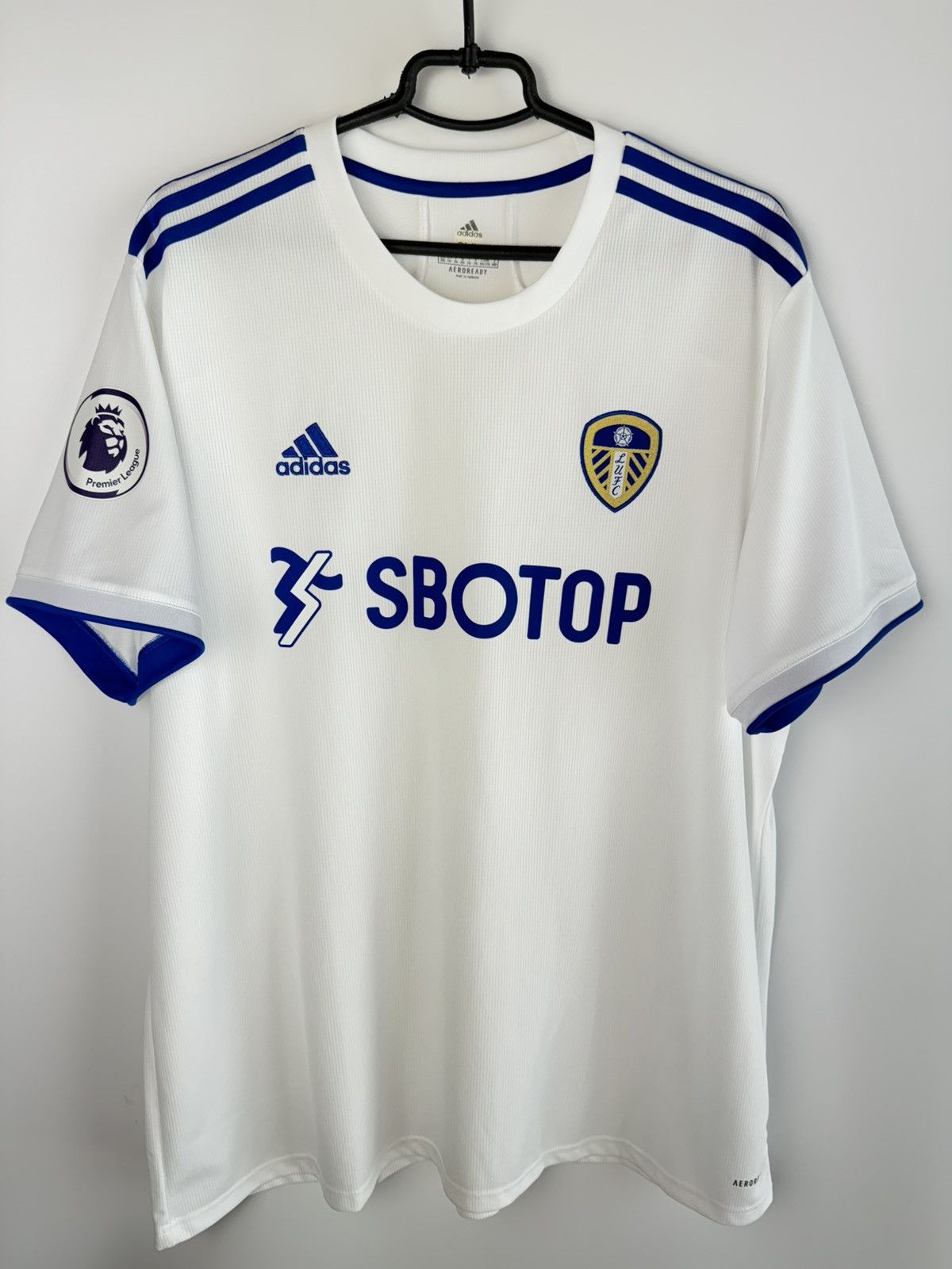 Adidas Leeds United 2020 2022 Home Football Soccer Jersey Adidas Size US XXL / EU 58 / 5 - 1 Thumbnail