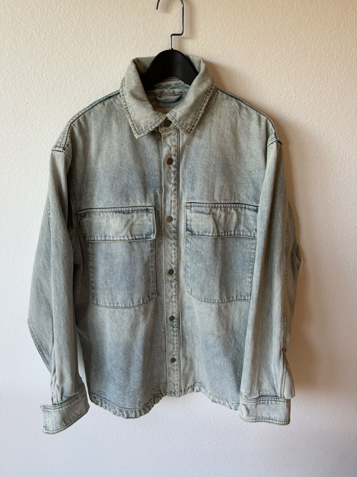 Fear of God Fear of God Sixth Collection Vented Denim Shirt Jacket | Grailed