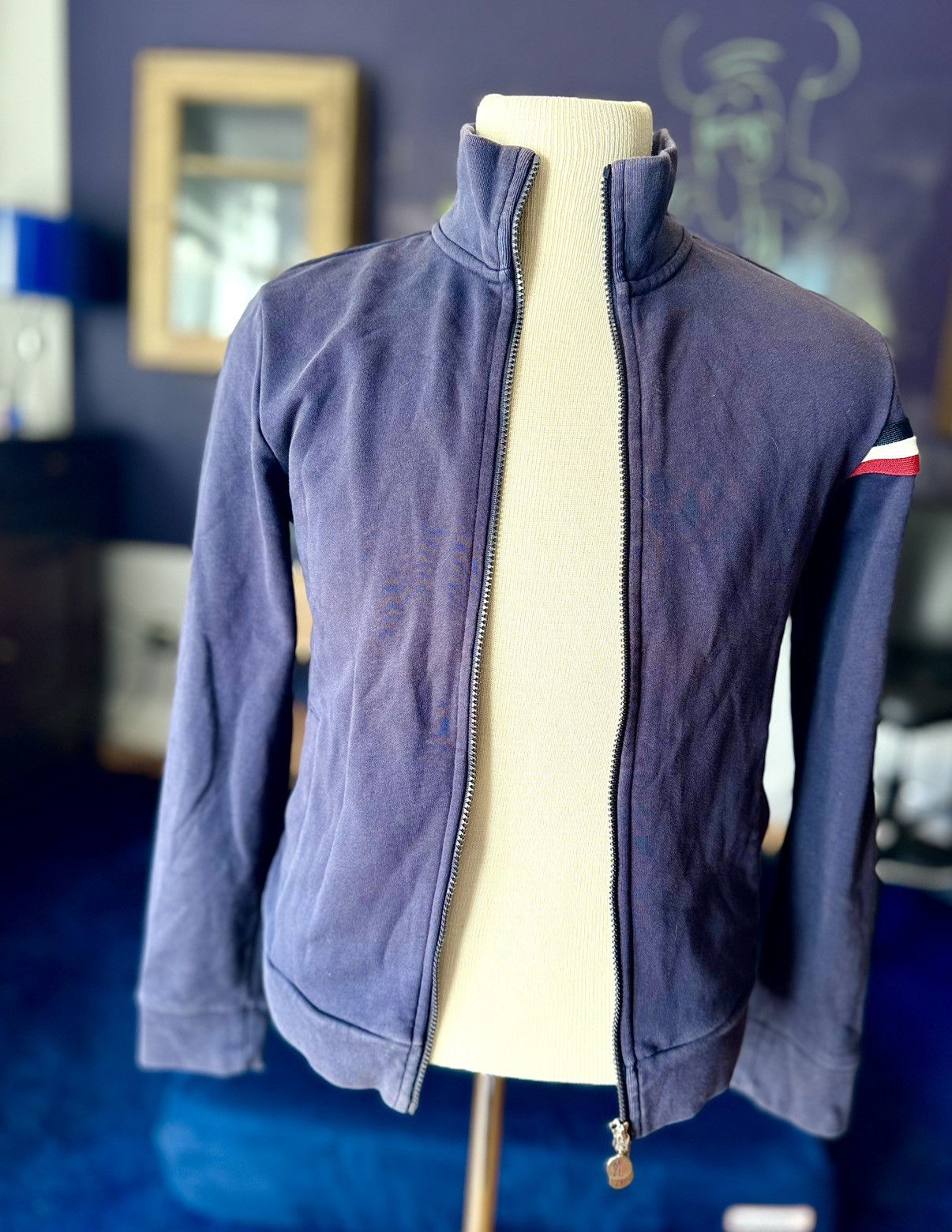 Moncler Moncler Zip Sweatshirt Size US M / EU 48-50 / 2 - 1 Thumbnail