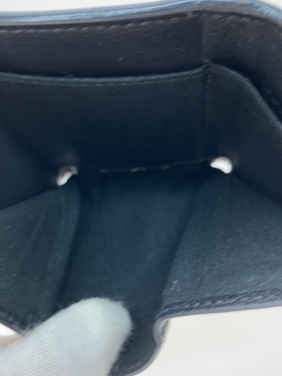 Balenciaga Balenciaga Leather Tri-Fold Wallet Black Size ONE SIZE - 6 Thumbnail