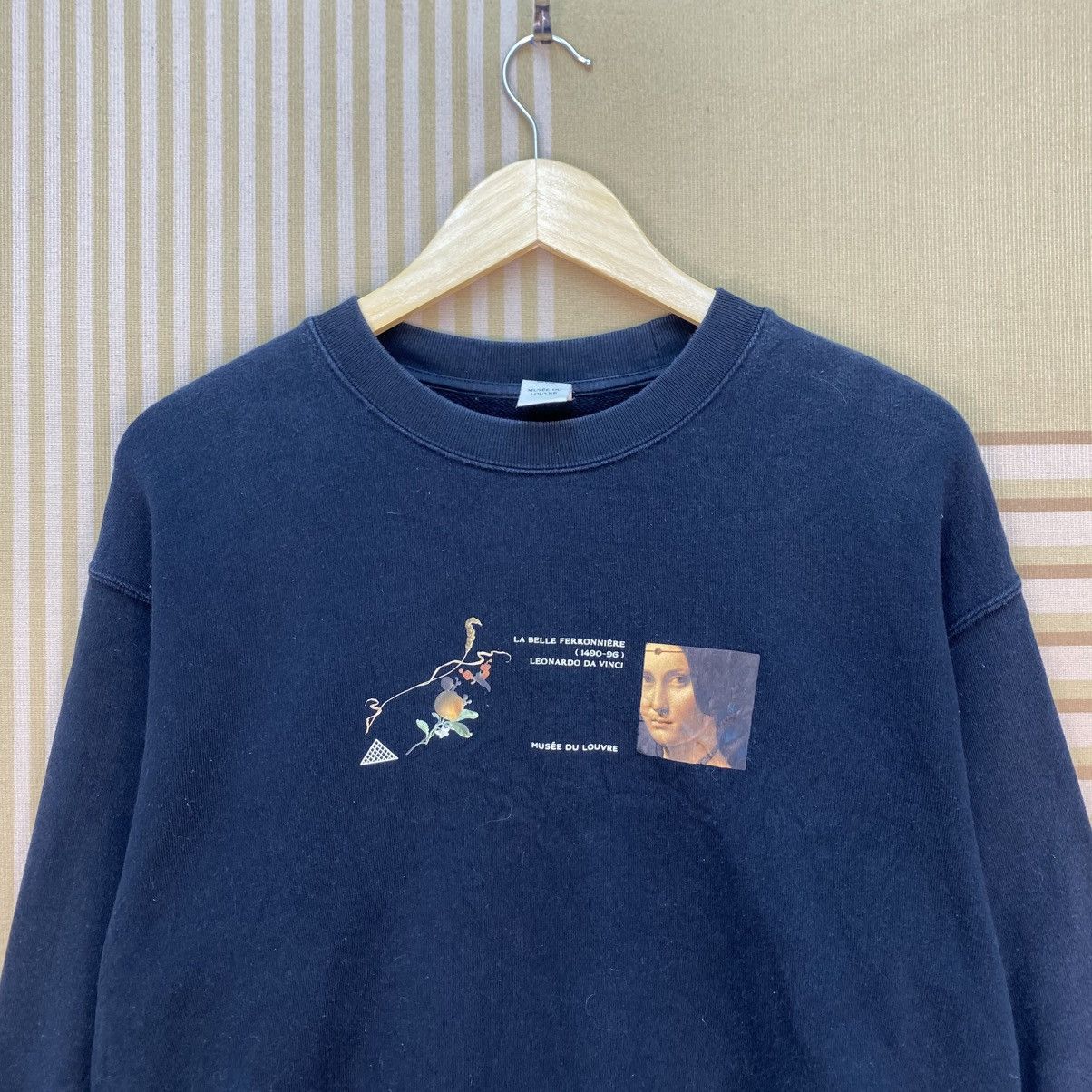 Uniqlo Vintage Leonardo Da Vinci Graphic Sweatshirt Size US M / EU 48-50 / 2 - 4 Thumbnail