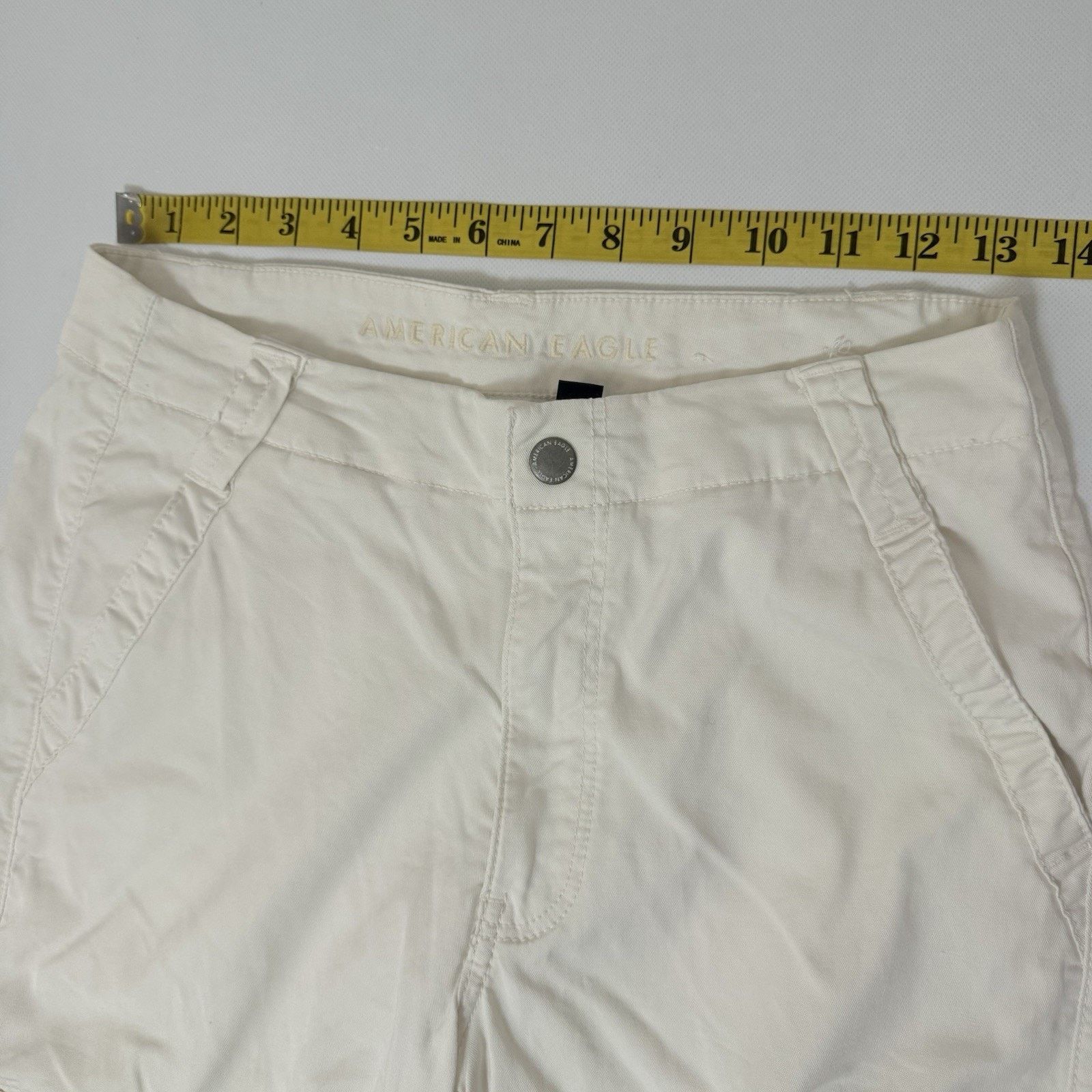 American Eagle Outfitters American Eagle Super High Rise Baggy Wide Leg Pants Y2K Size 26" / US 2 / IT 38 - 5 Thumbnail