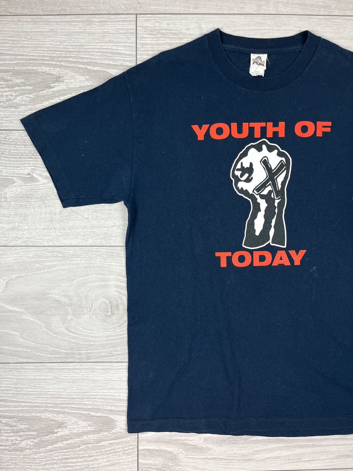 Band Tees Youth Of Today Positive Outlook Vintage 00s Band T Shirt Size US L / EU 52-54 / 3 - 4 Thumbnail