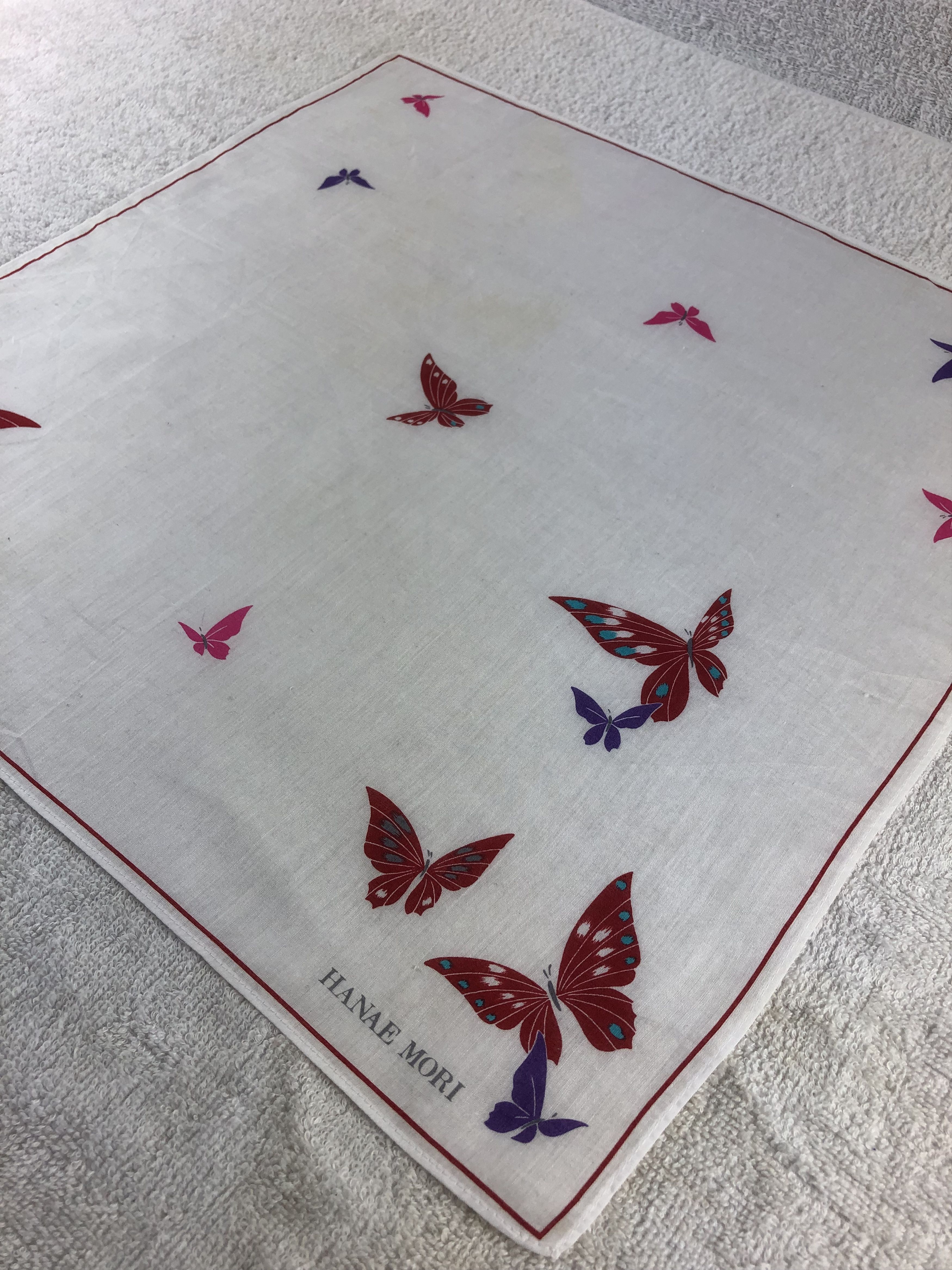 Hanae Mori × Japanese Brand × Vintage Hanae Mori Handkerchief / Bandana / Neckerchief Size ONE SIZE - 4 Thumbnail