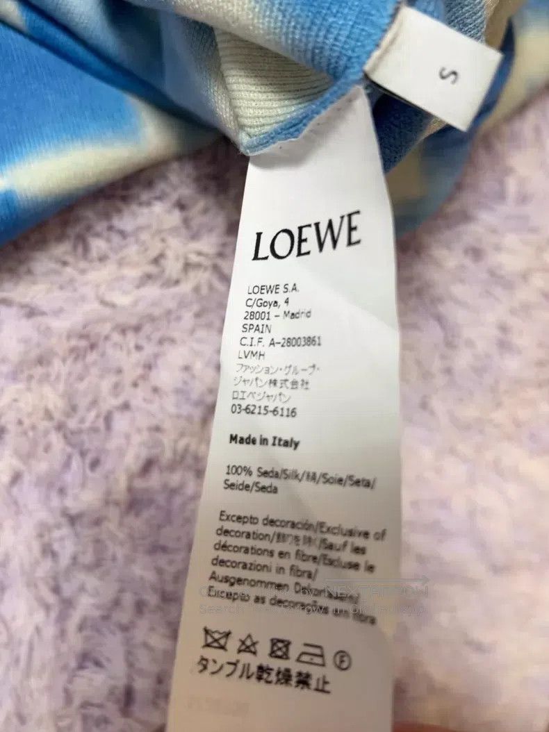 Loewe Loewe Women's Knit Sweater Tie-Dye Pure Silk New Sweater P Size S / US 4 / IT 40 - 6 Thumbnail