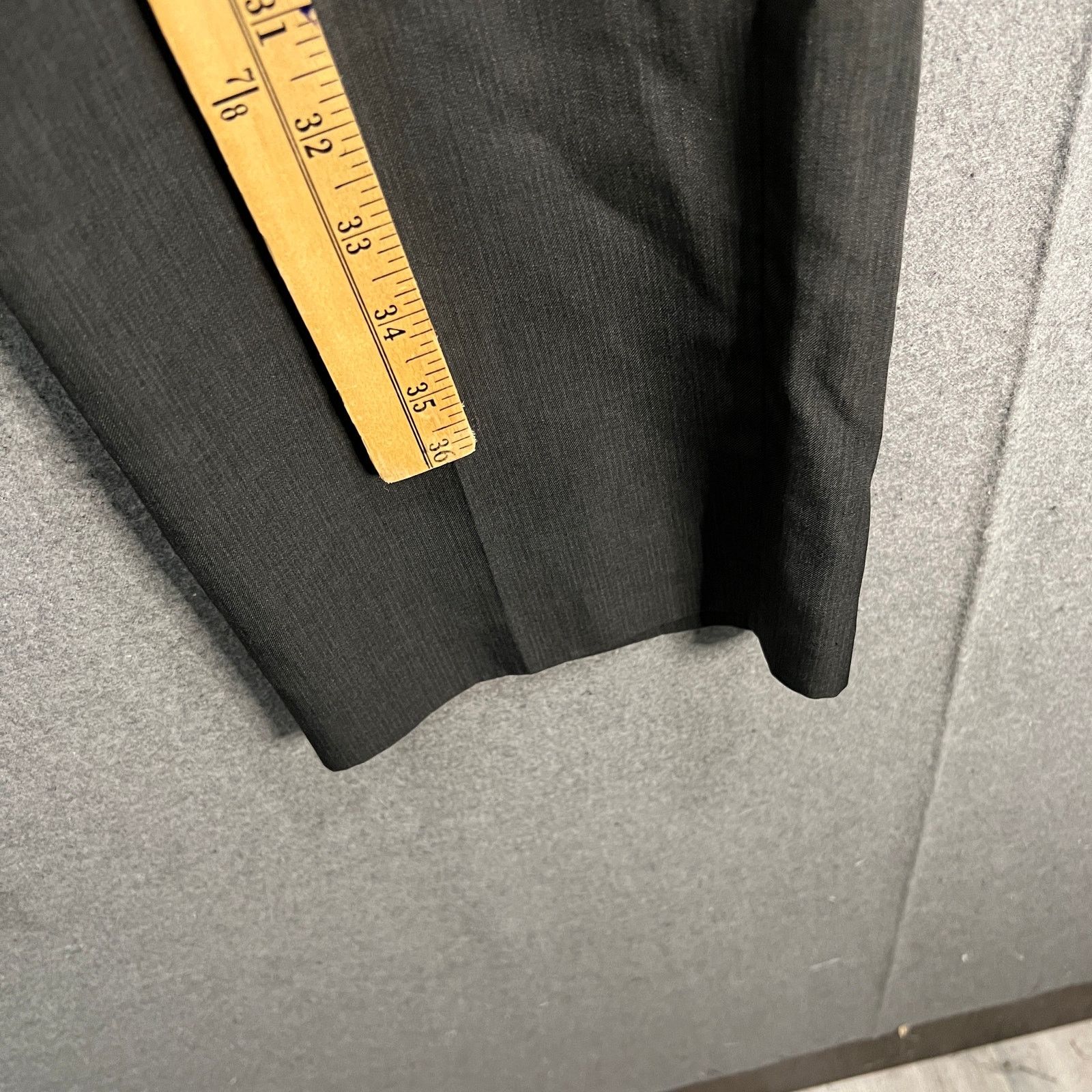 Other VANHEUSEN STUDIO Men's Black Pants Size 32x32 Size US 32 / EU 48 - 5 Thumbnail