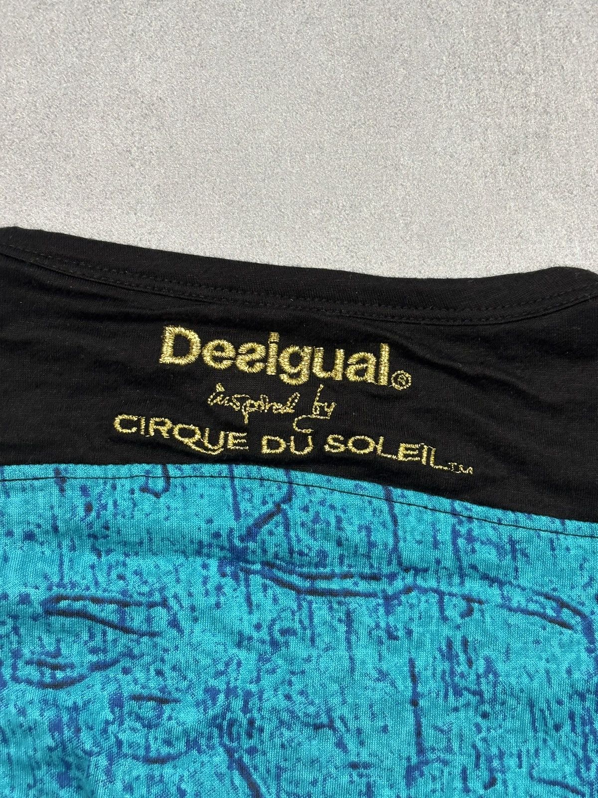 Desigual Desigual x Cirque du Soleil Graphic Longsleeve Top Y2K Rare Size M / US 6-8 / IT 42-44 - 11 Thumbnail