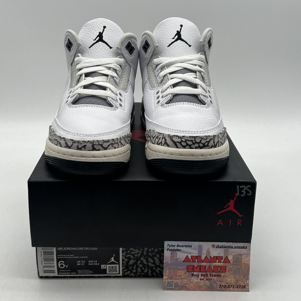 Jordan Brand Air Jordan 3 hide n sneak Size US 6 / EU 39 - 2 Thumbnail