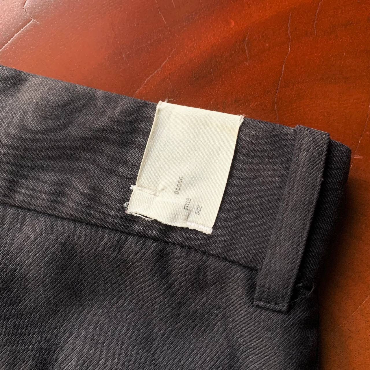 N.Hoolywood N.Hoolywood By Mister Hollywood Black Slack Casual Trousers Size US 31 - 11 Thumbnail